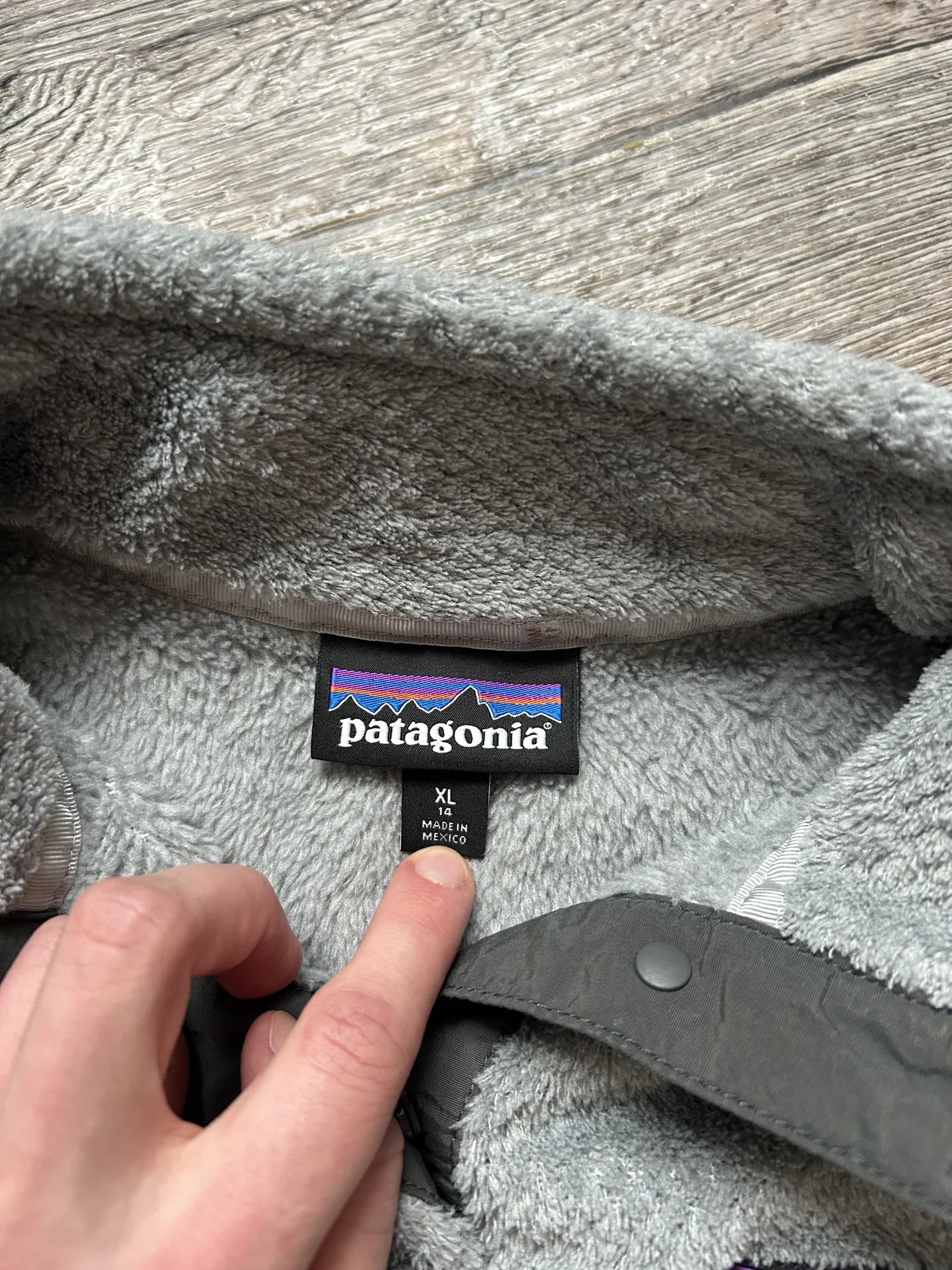 Флиска/Флисовая кофта Patagonia Оригинал S - миниатюра 3
