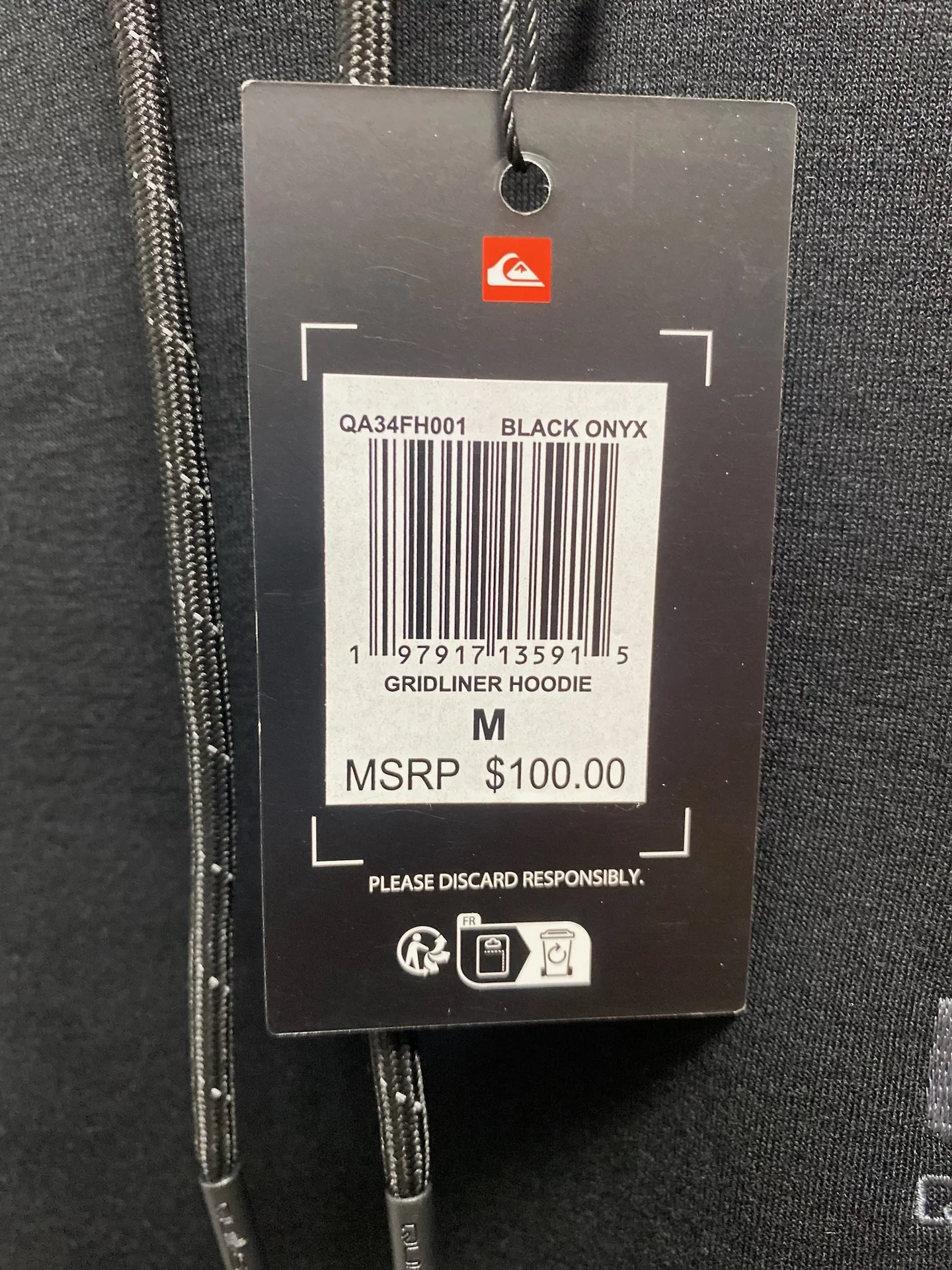Худи Quiksilver — Размер M - изображение 1
