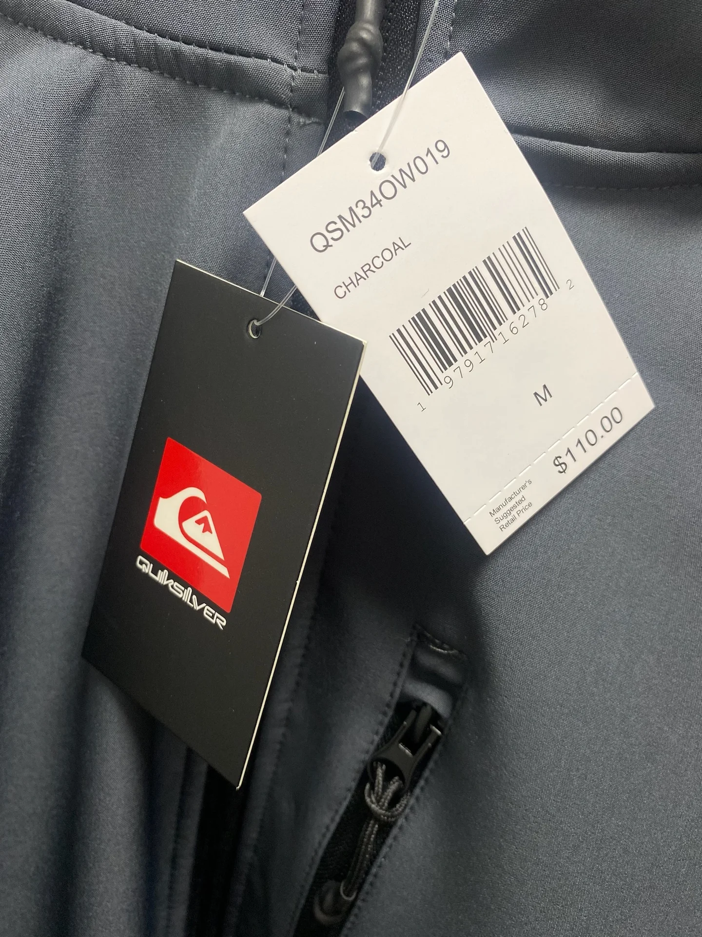 Куртка Quiksilver (новая с биркой) — Размер M - миниатюра 3