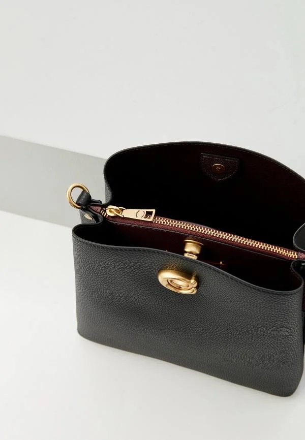 Сумка Coach натуральная кожа - миниатюра 5