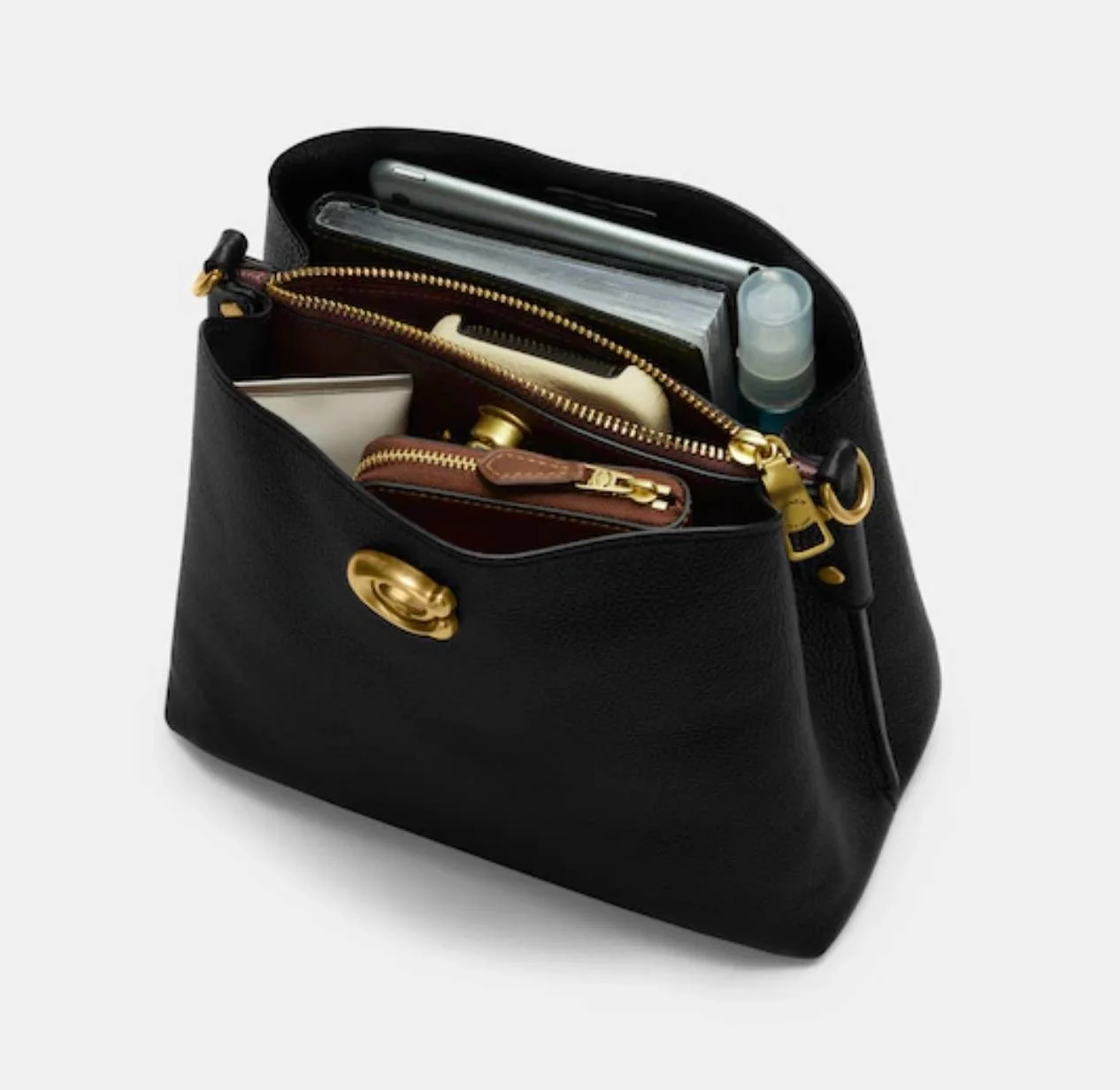 Сумка Coach натуральная кожа - миниатюра 6