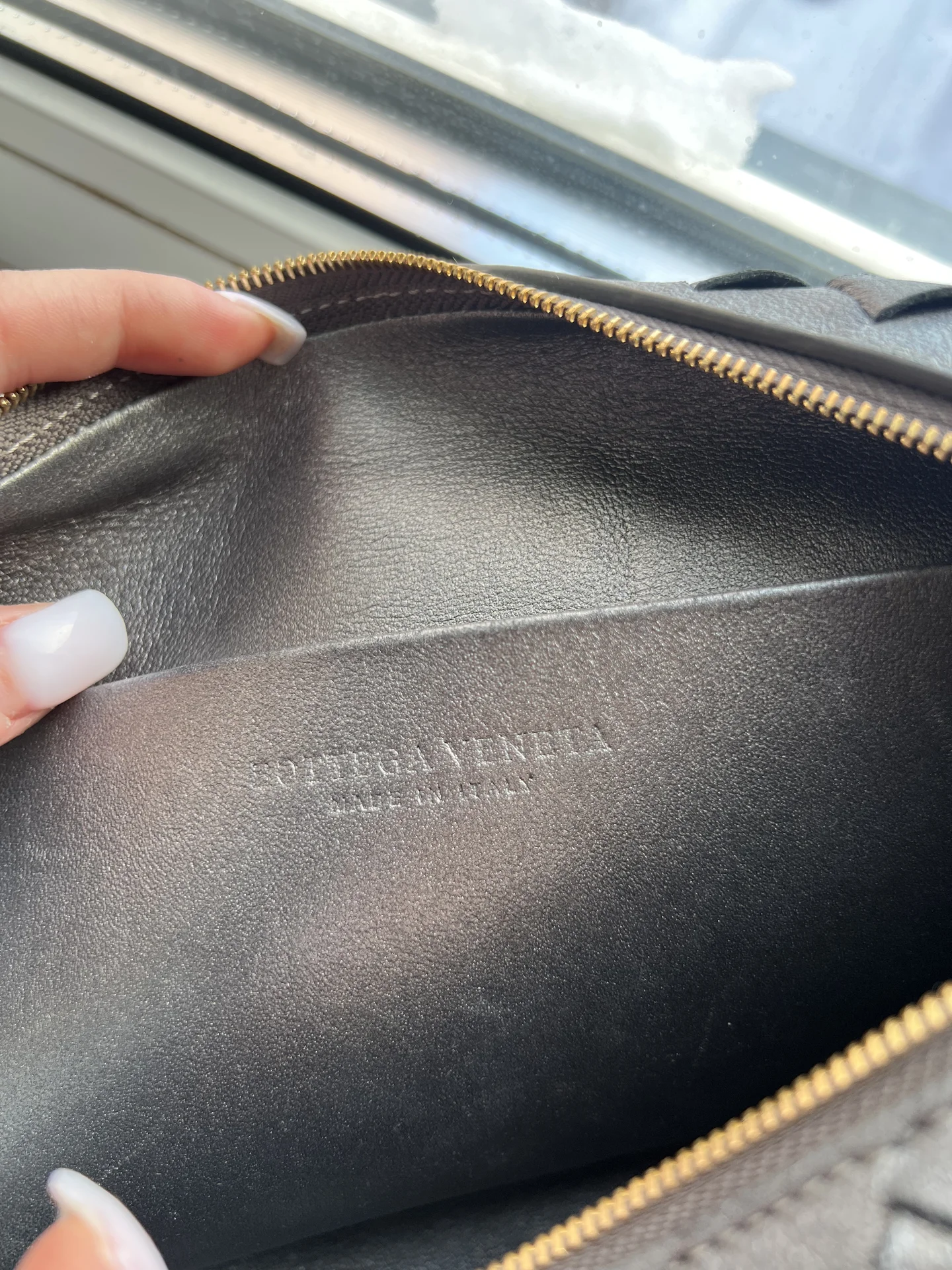 Bottega Veneta loop сумка женская натуральная кожа - миниатюра 2