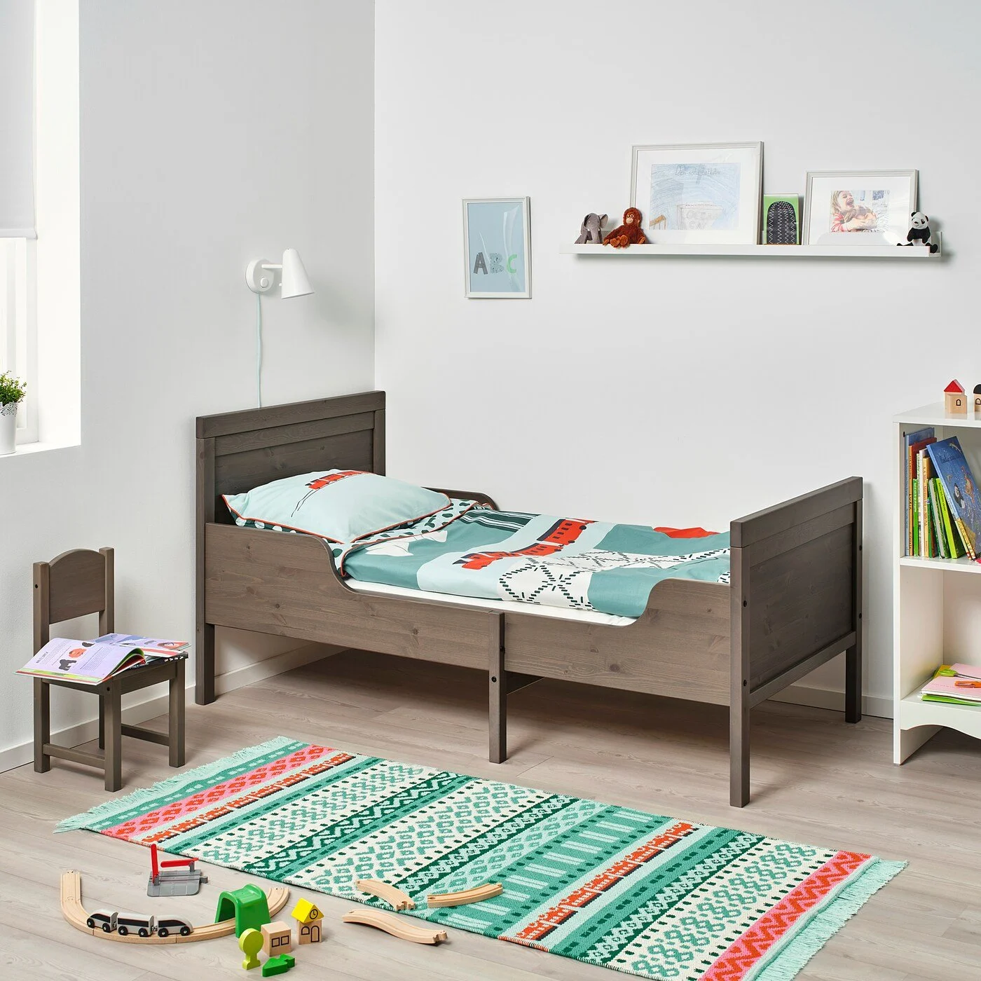 Детская кровать растущая ikea sundvik - миниатюра 2