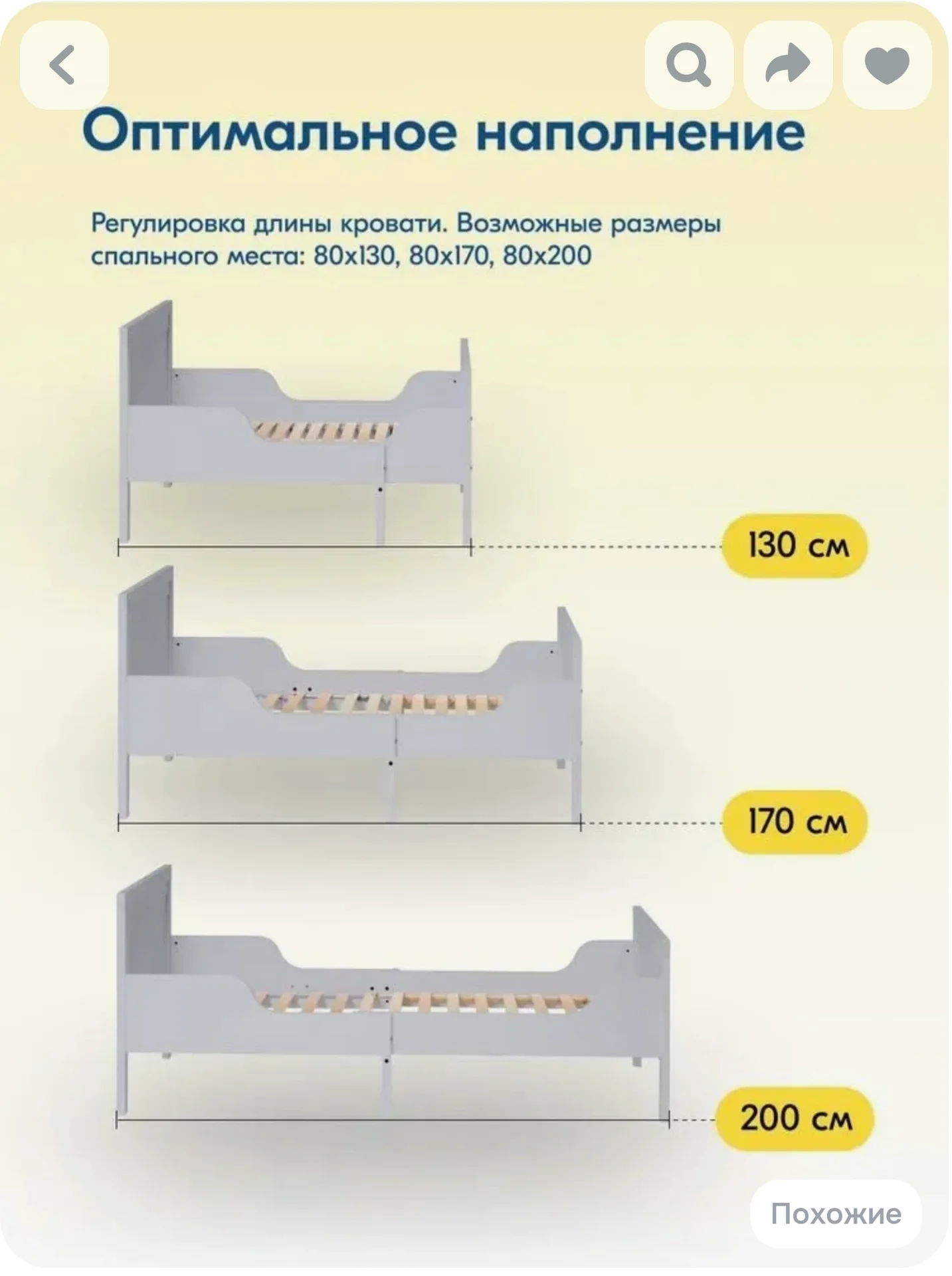 Детская кровать растущая ikea sundvik - миниатюра 4
