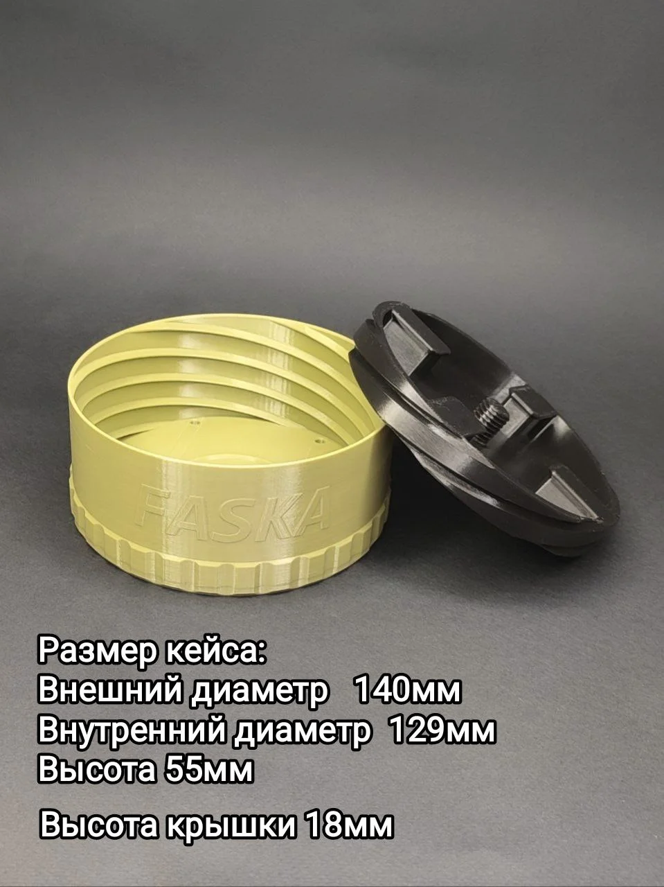 Кейс, бокс для хранения и переноса дисков Ф125мм - миниатюра 4