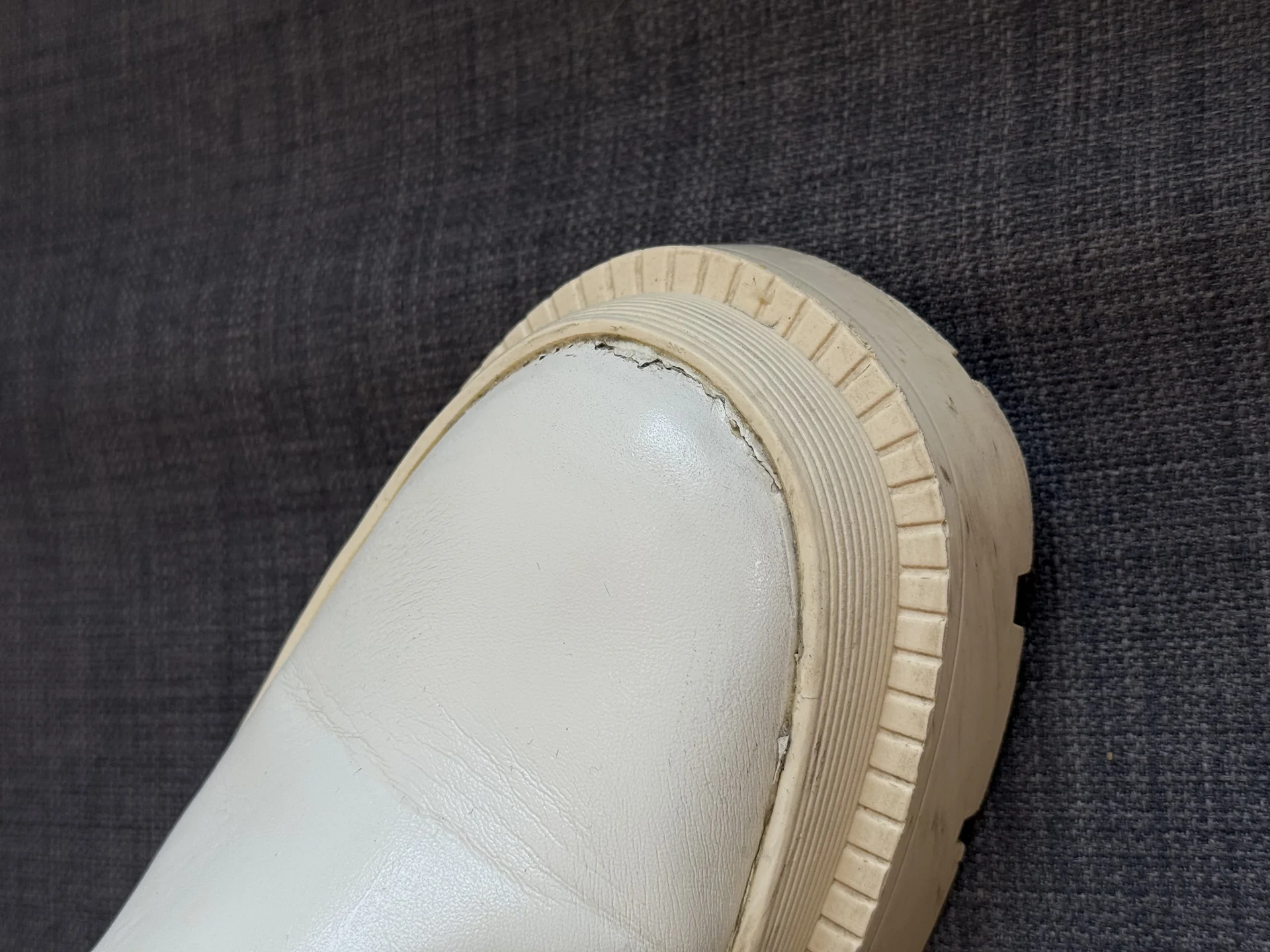 Белые сапоги весенние Zara 39 - миниатюра 4