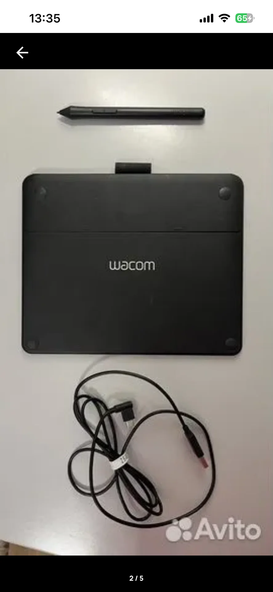 Графический планшет wacom intuos cth 490 - миниатюра 2