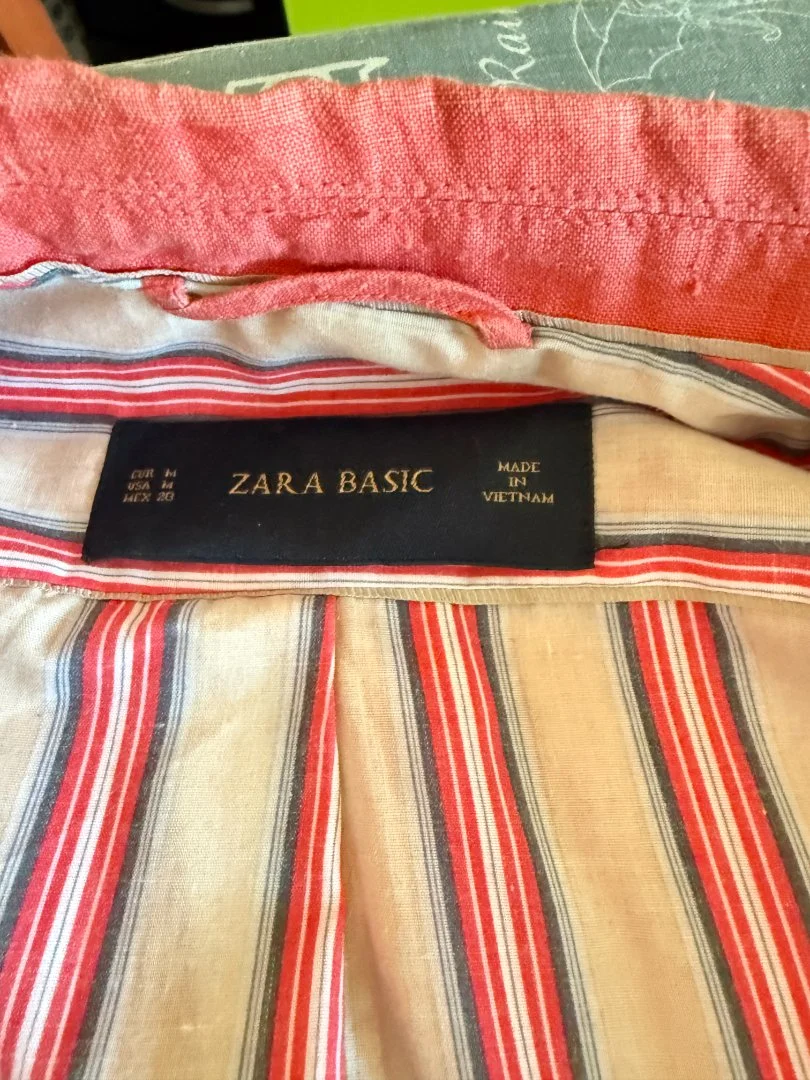 Пиджак Zara, лён - миниатюра 4