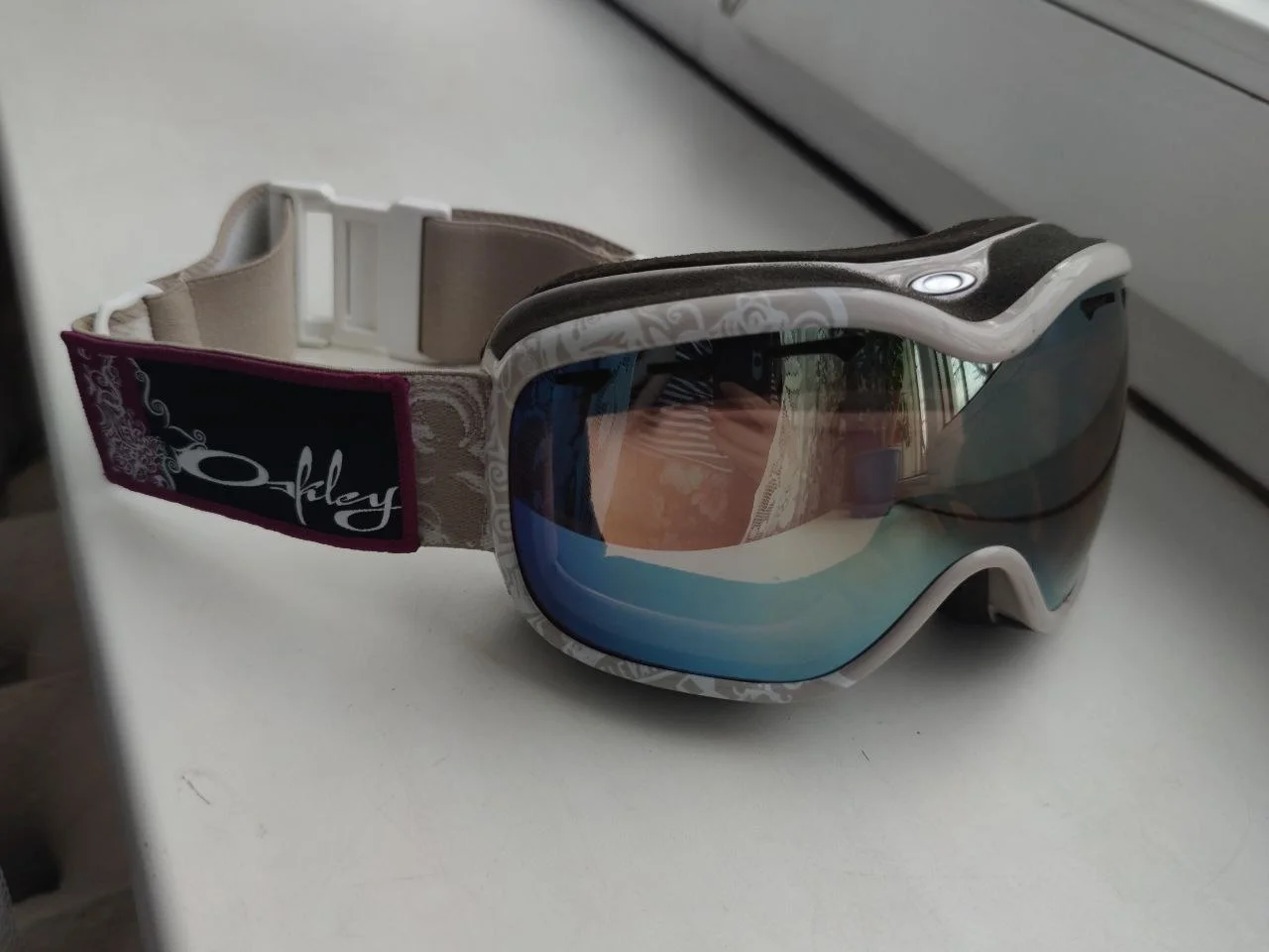 Горнолыжные очки, маска. Oakley - миниатюра 5