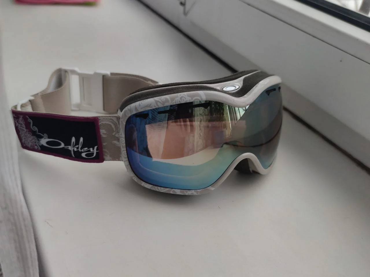 Горнолыжные очки, маска. Oakley - миниатюра 8