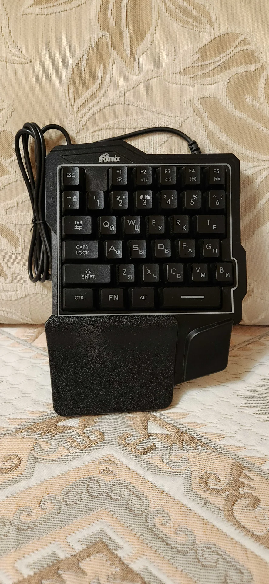 Наушники A4Tech, игровая клавиатура RKB-209BL - миниатюра 4
