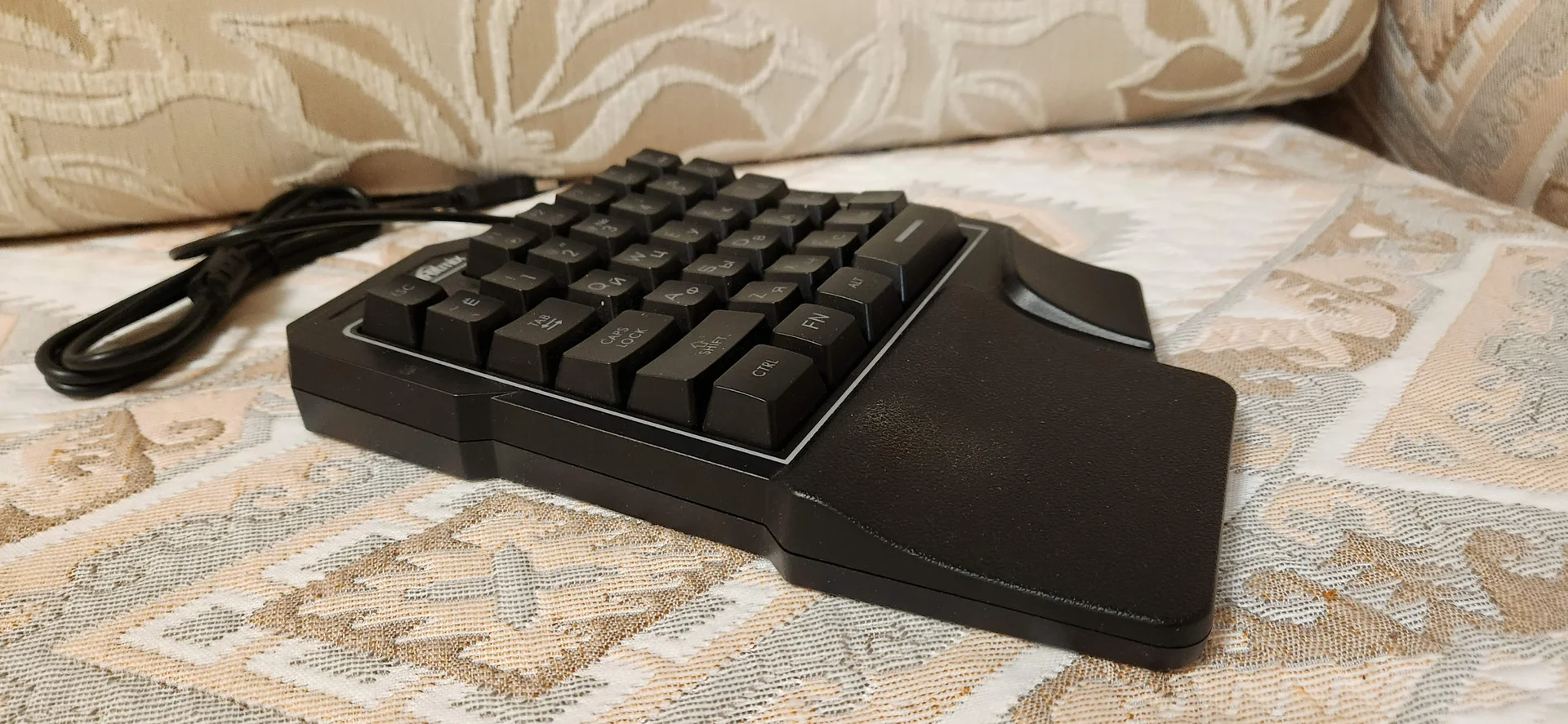 Наушники A4Tech, игровая клавиатура RKB-209BL - миниатюра 7