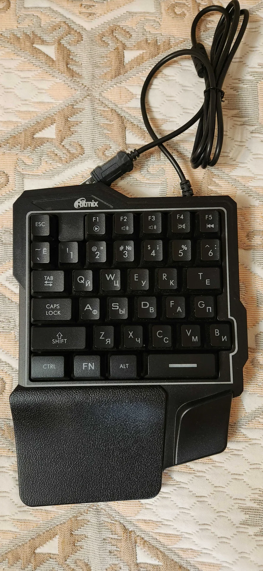Наушники A4Tech, игровая клавиатура RKB-209BL - миниатюра 10