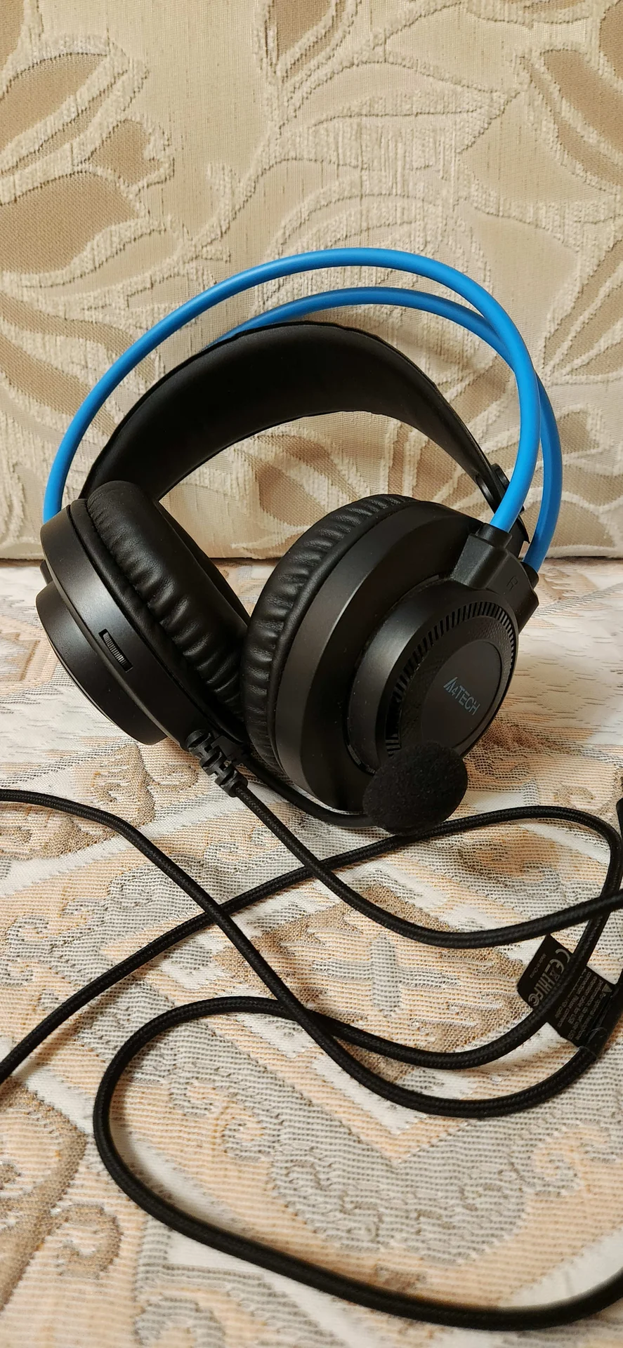 Наушники A4Tech, игровая клавиатура RKB-209BL - миниатюра 11