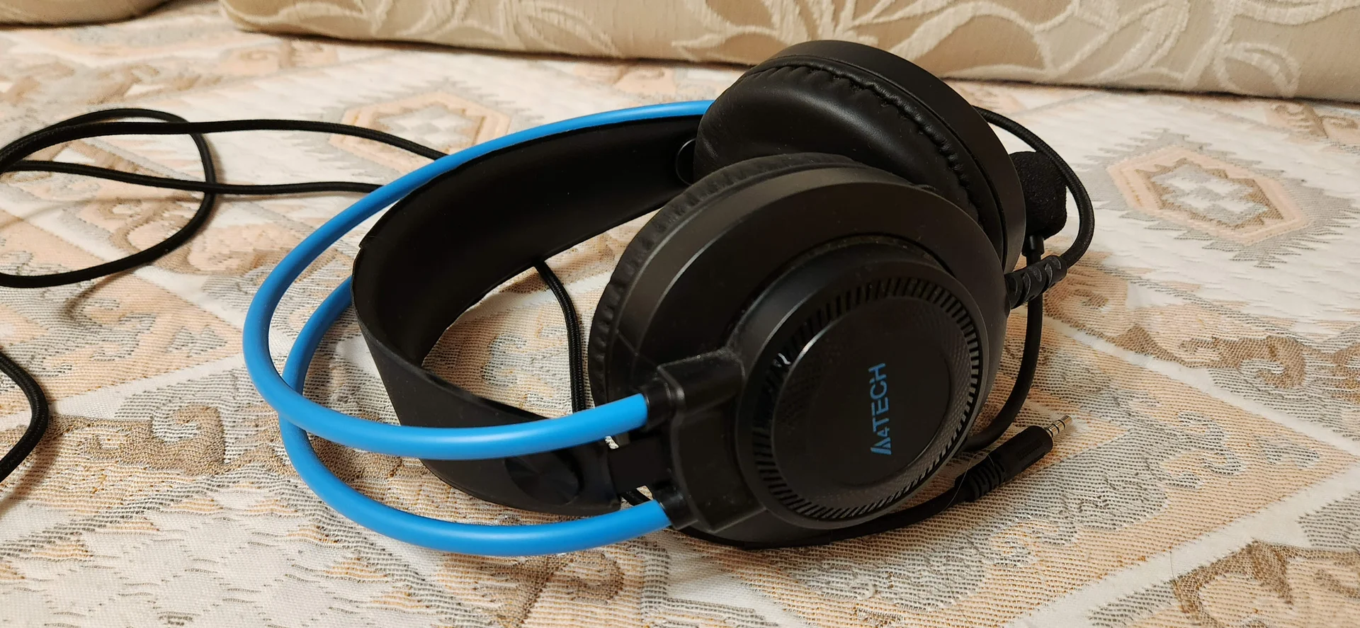 Наушники A4Tech, игровая клавиатура RKB-209BL - миниатюра 14