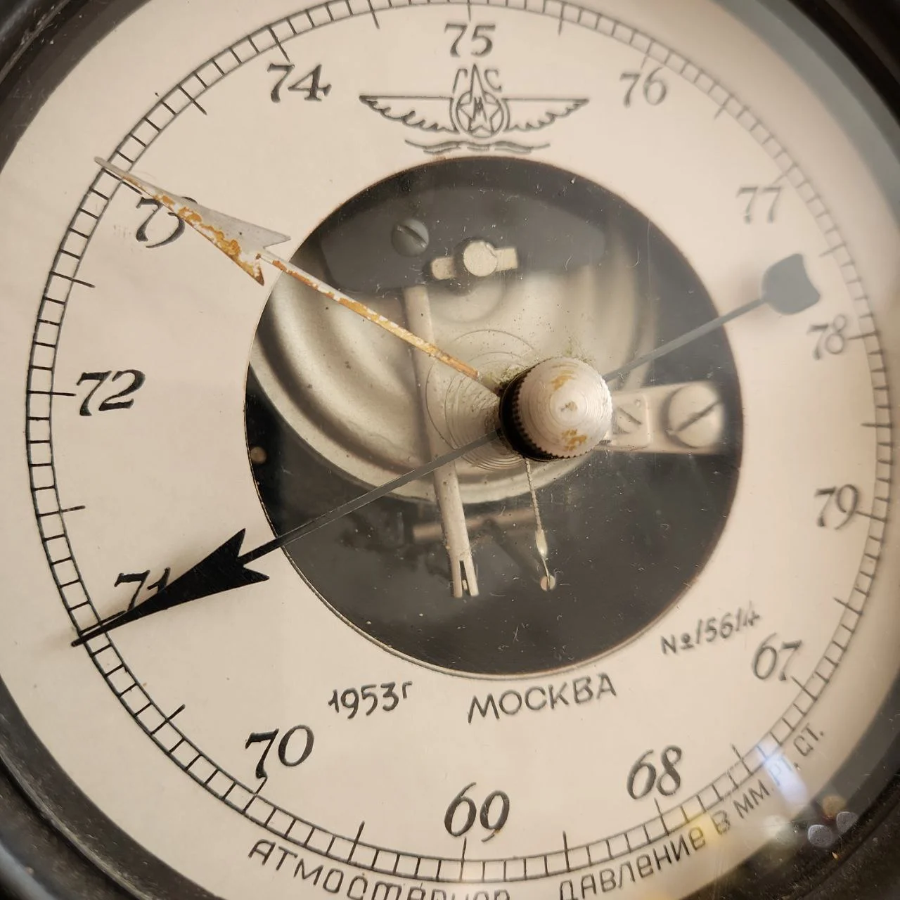Барометр СССР 1953г - миниатюра 4