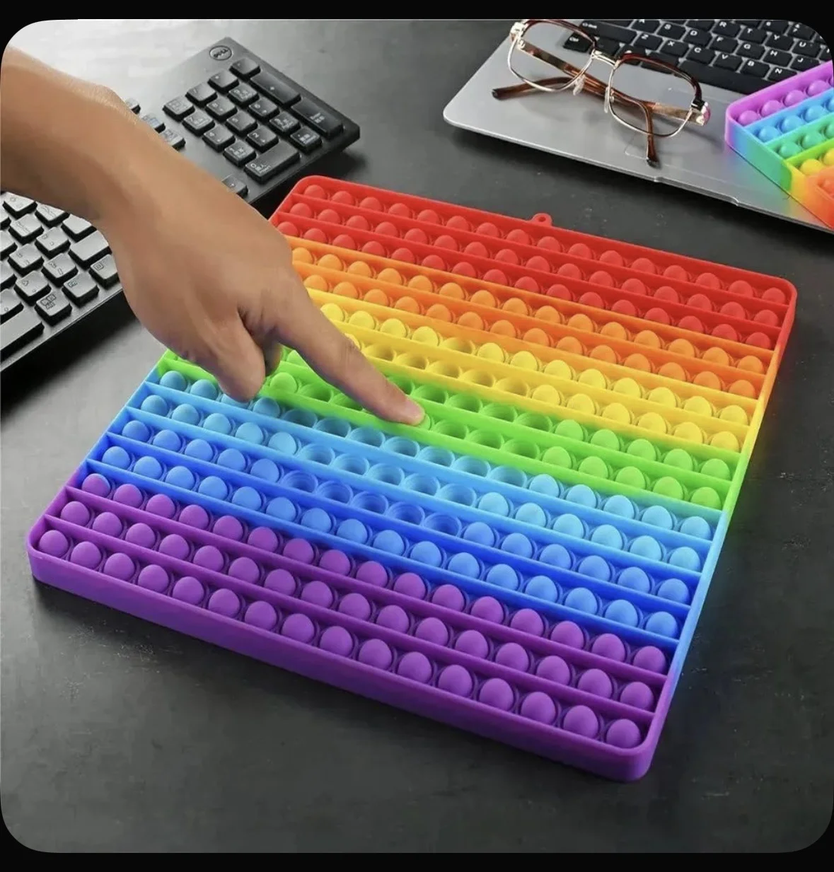 Поп ит антистресс игрушка большой 30*30 - изображение 1