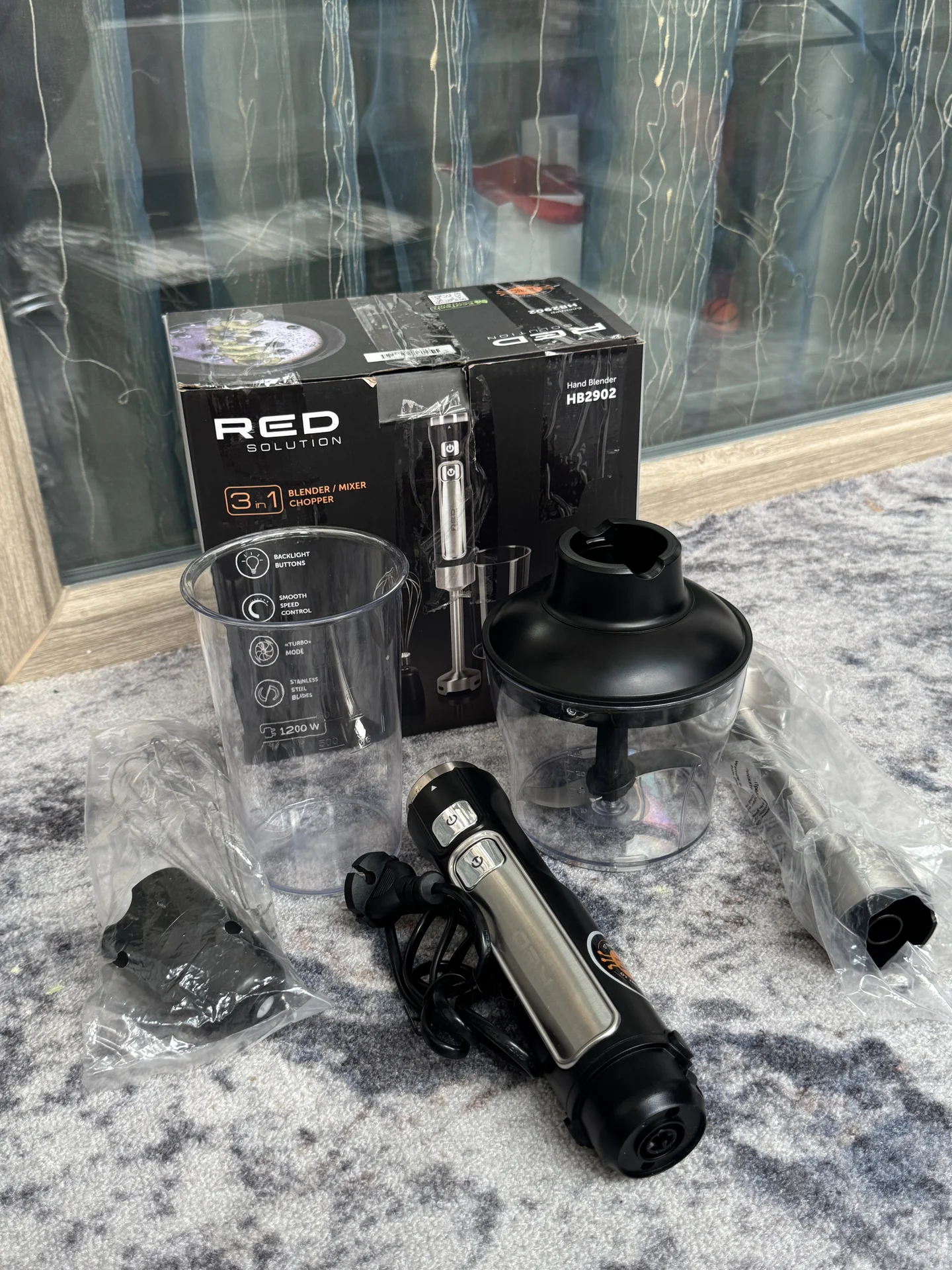 Блендер RED SOLUTION HB2902. Новый - изображение 1