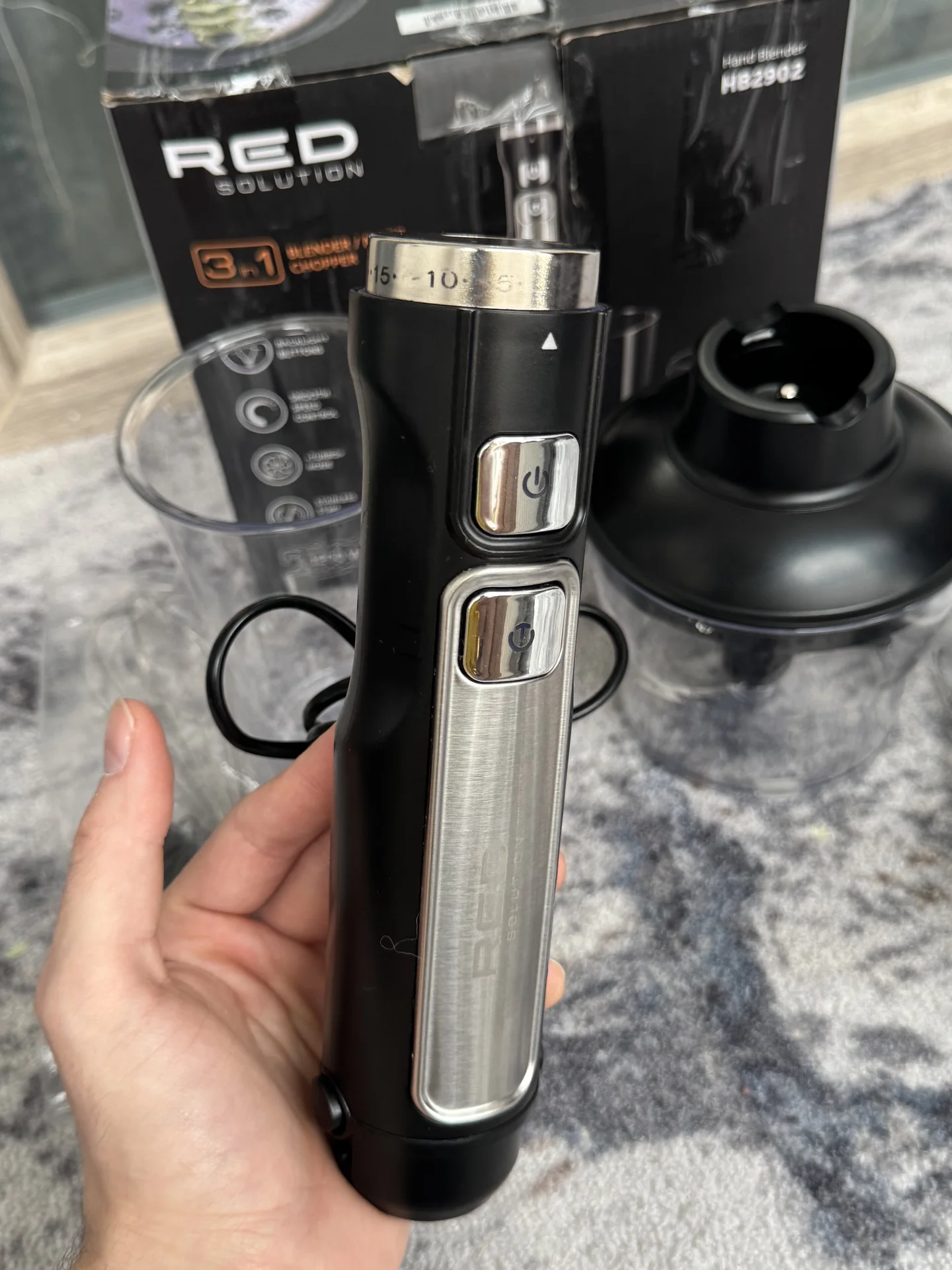 Блендер RED SOLUTION HB2902. Новый - миниатюра 2