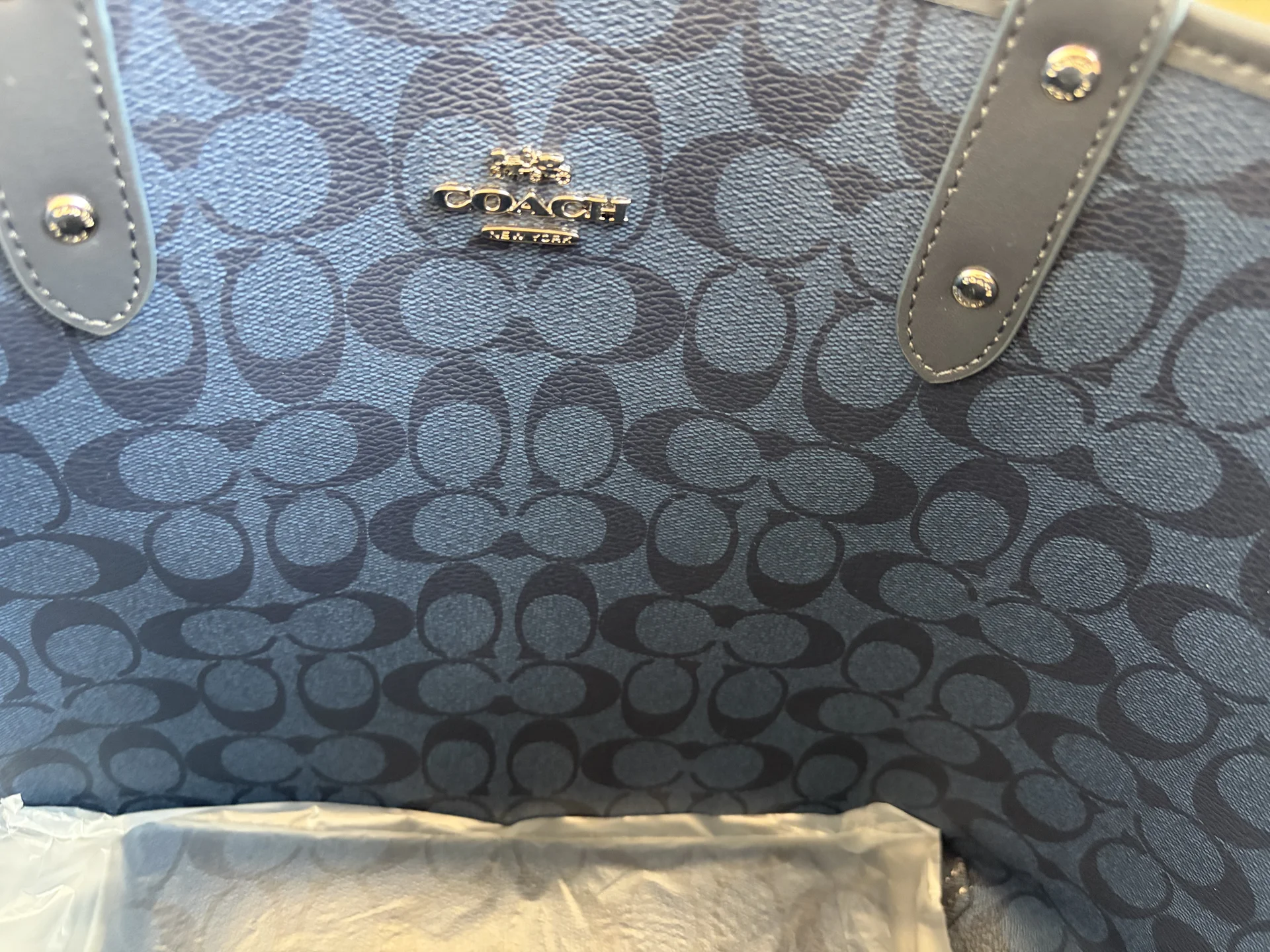 Сумка Coach шопер двусторонний . - миниатюра 6