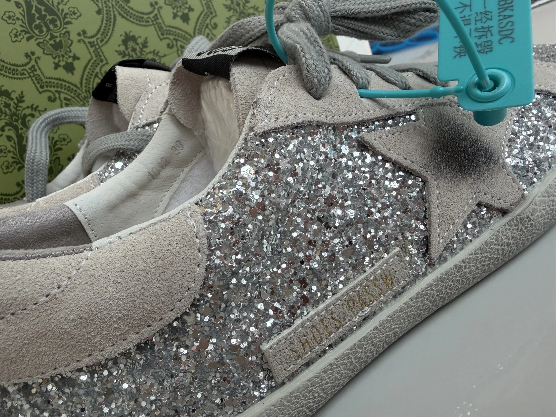 Кеды в стиле golden goose - миниатюра 5