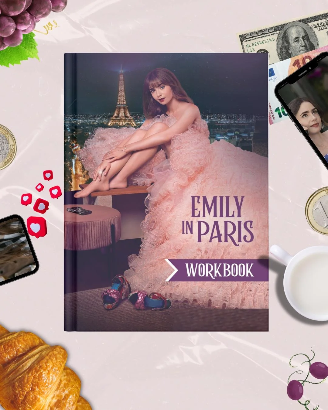 Тематический workbook по сериалу «Emily in Paris» - изображение 1