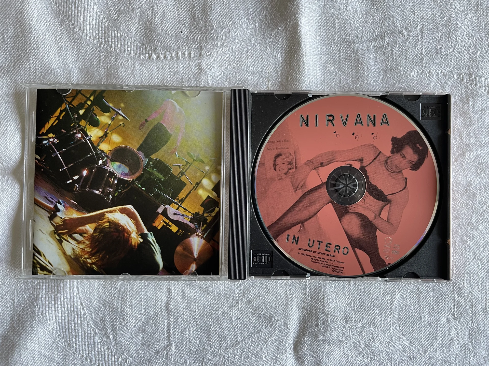 Nirvana — In Utero (CD) оригинал в отличном состоя - миниатюра 2