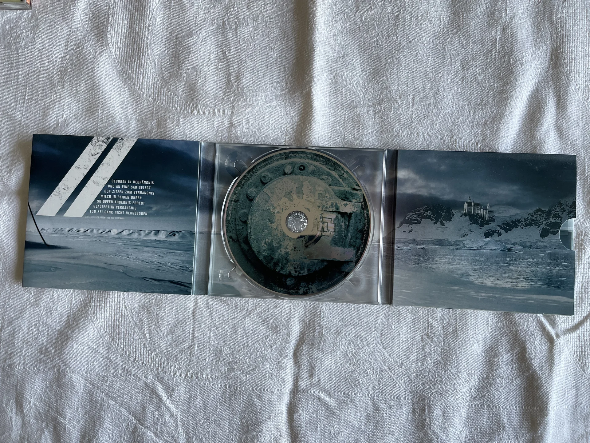 Оригинальный CD Rammstein — Rosenrot 2005. - миниатюра 2