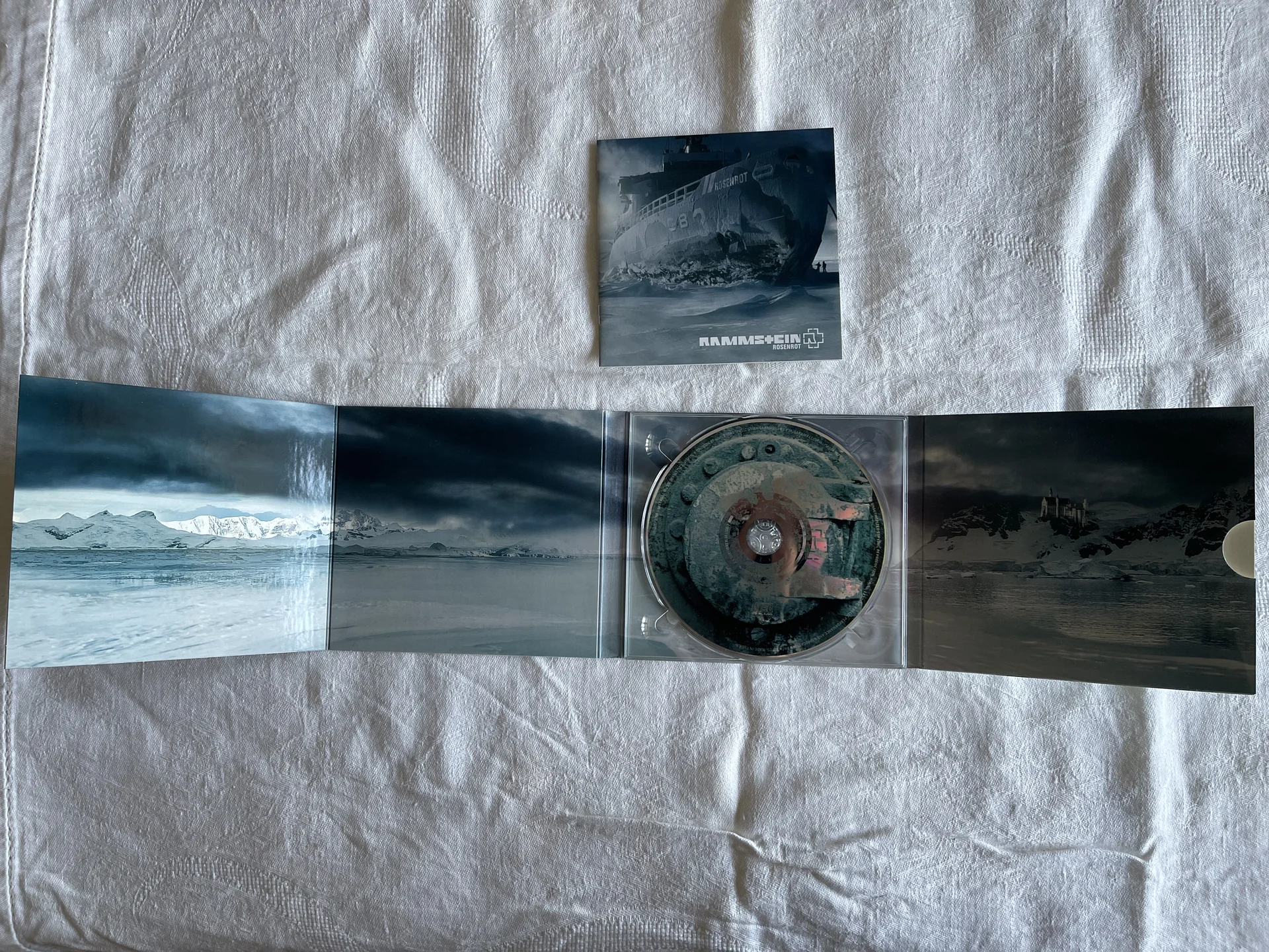 Оригинальный CD Rammstein — Rosenrot 2005. - миниатюра 3