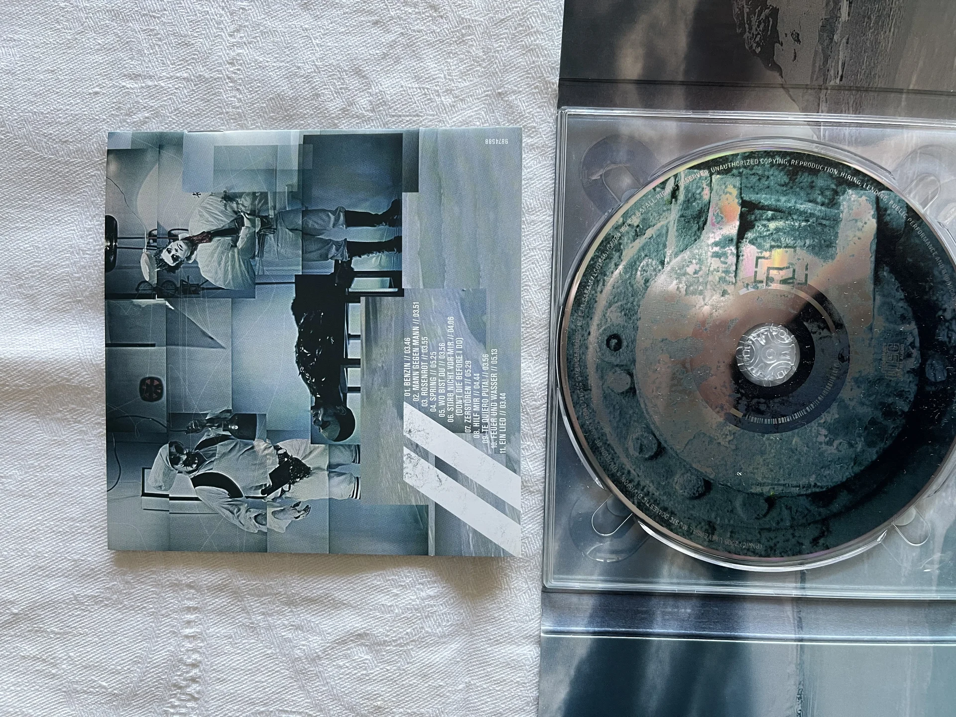Оригинальный CD Rammstein — Rosenrot 2005. - миниатюра 4