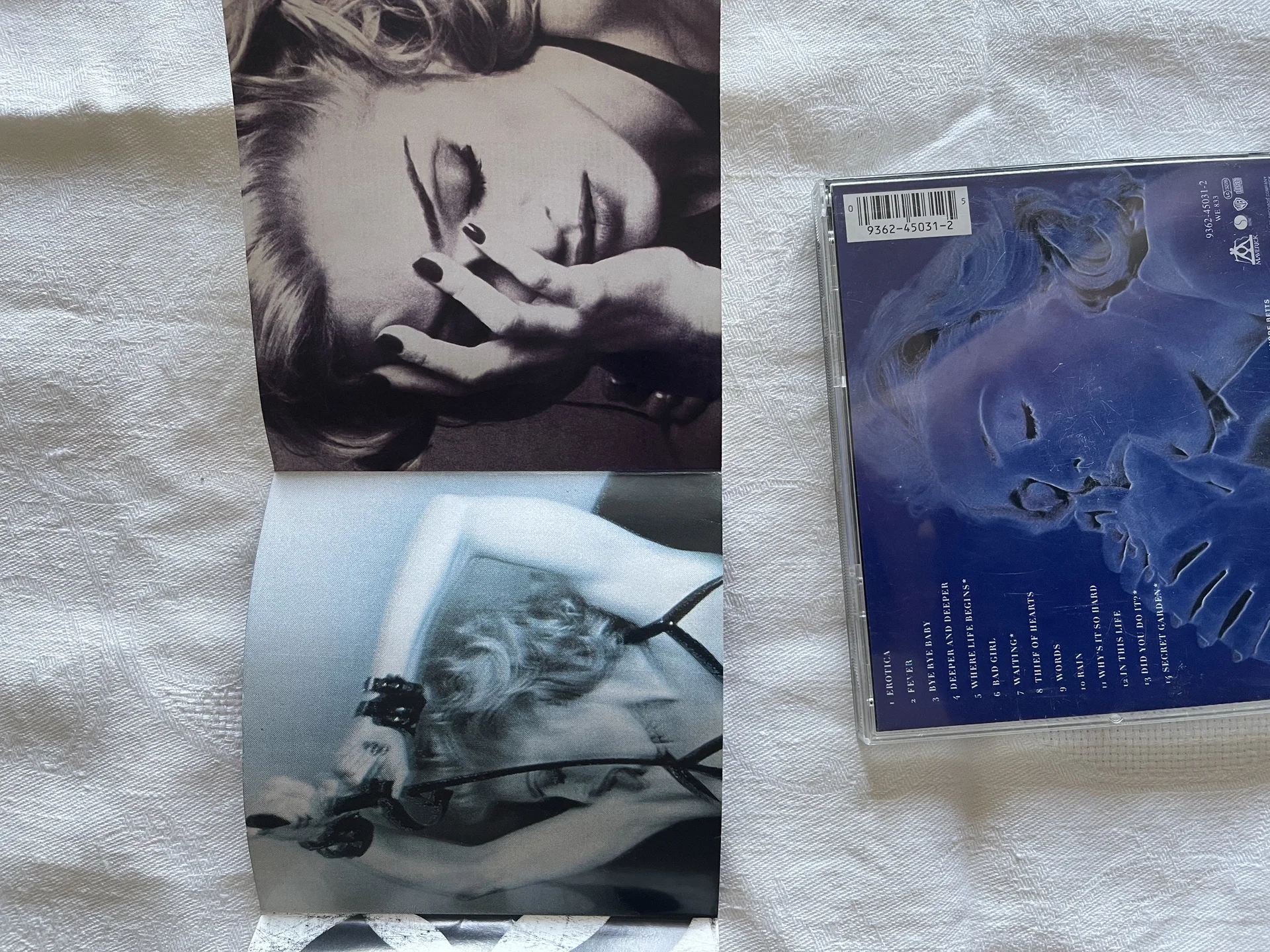 Madonna — Erotica (CD, 1992) оригинал, хорошее сос - миниатюра 5