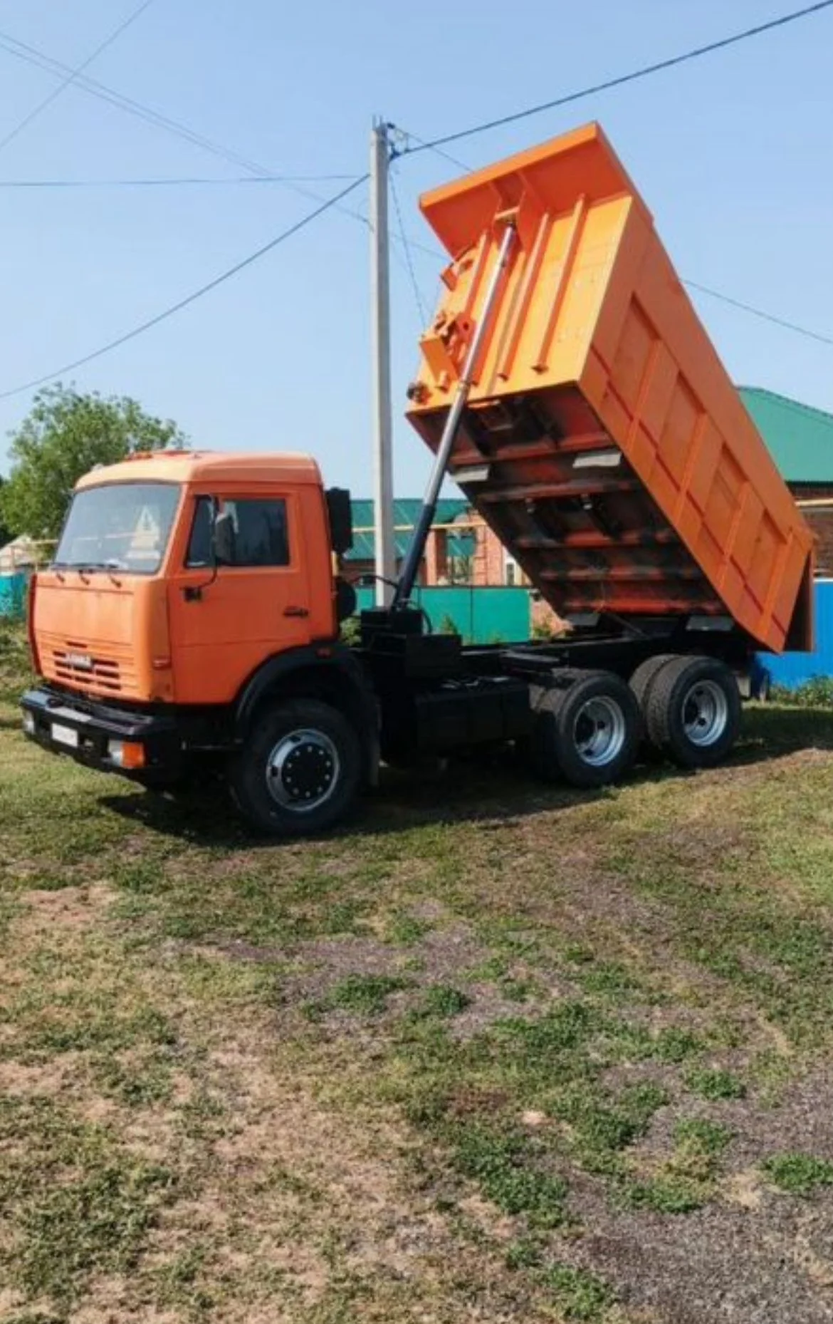 Самосвал КАМАЗ 65115 2013г - миниатюра 2