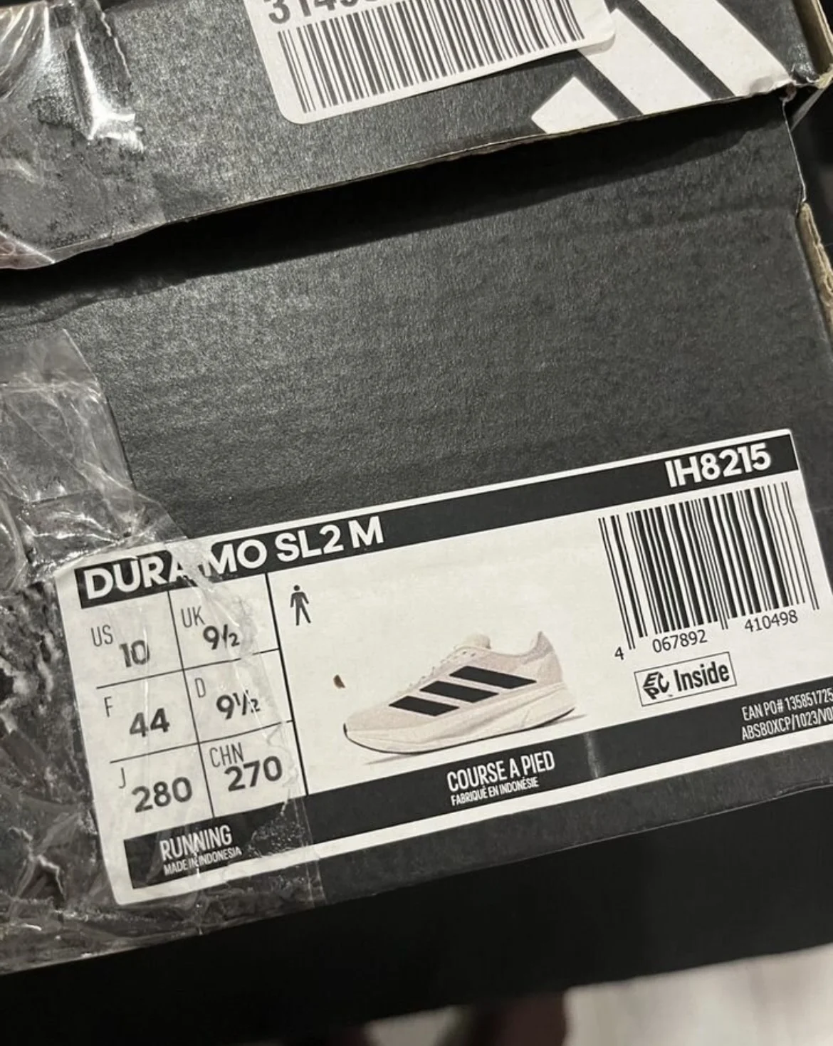 Мужские кроссовки adidas duramo sl 2 - миниатюра 3
