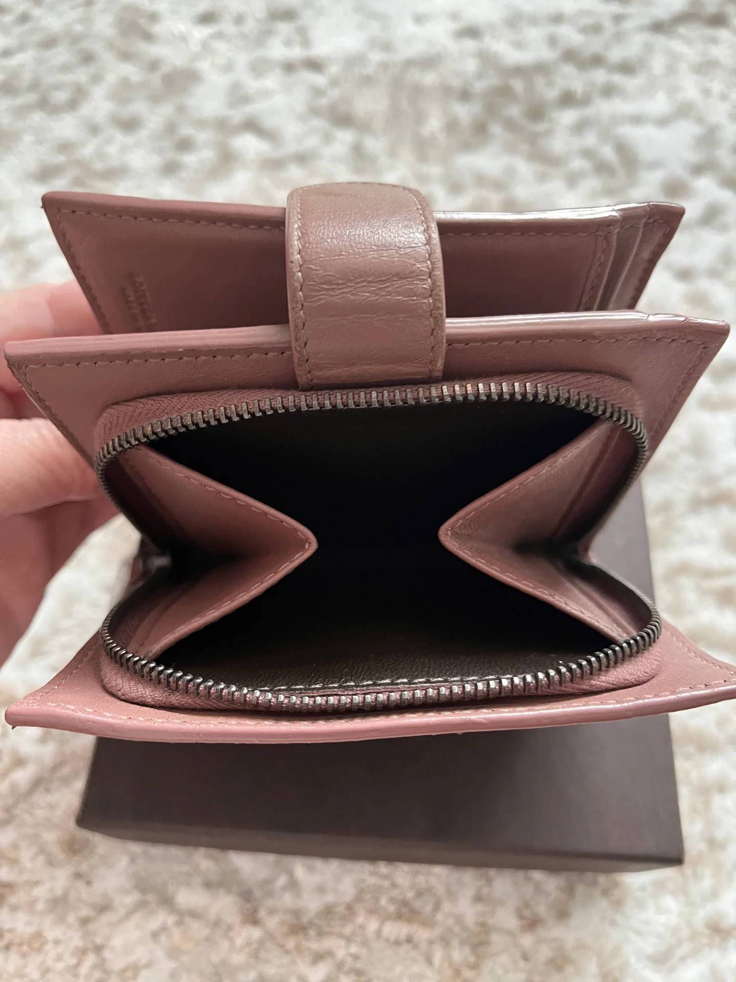 Кошелек Bottega Veneta оригинал - миниатюра 6