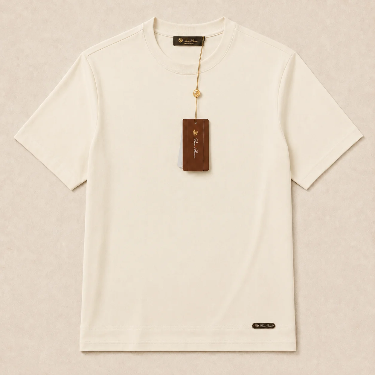 Мужская футболка Loro Piana Old Money премиум - миниатюра 7