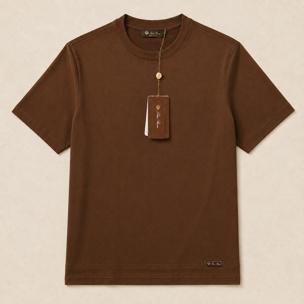 Мужская футболка Loro Piana Old Money премиум - миниатюра 8