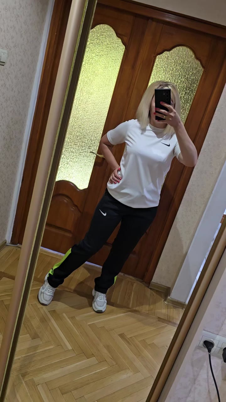 Женские утеплённые штаны Nike M(44-46) - видео 18