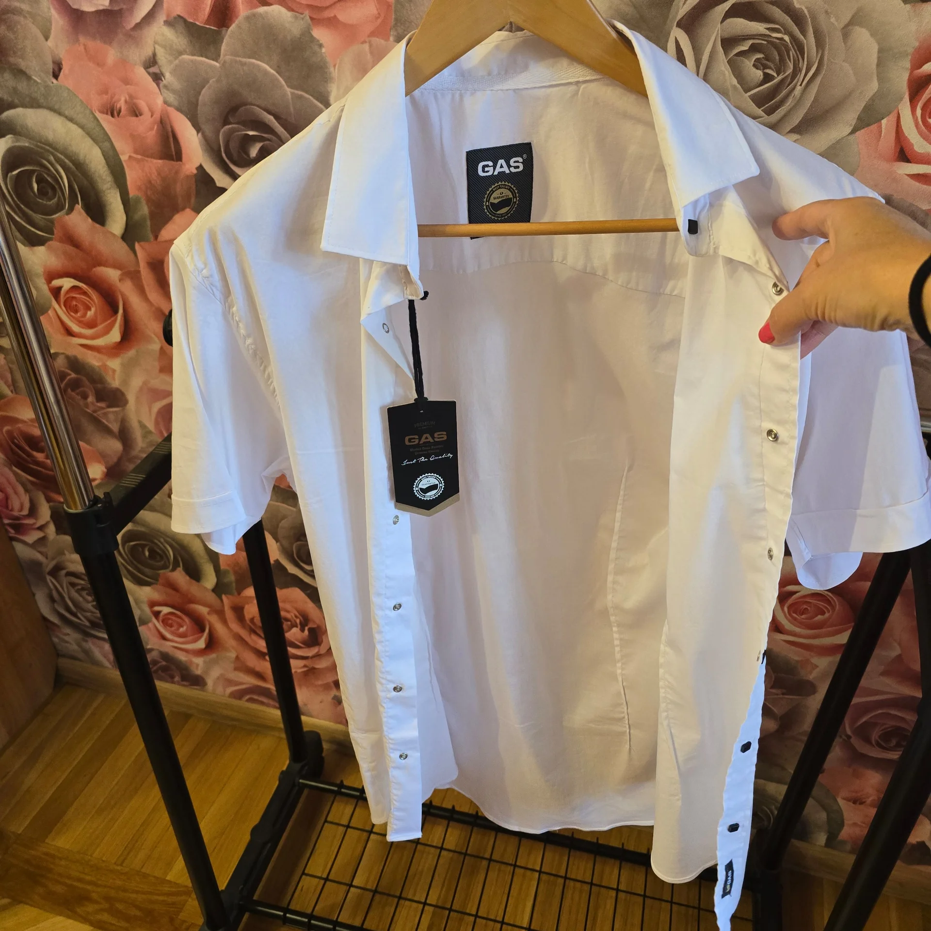 Мужская рубашка кор.рукав 2XL(48-50) - миниатюра 5