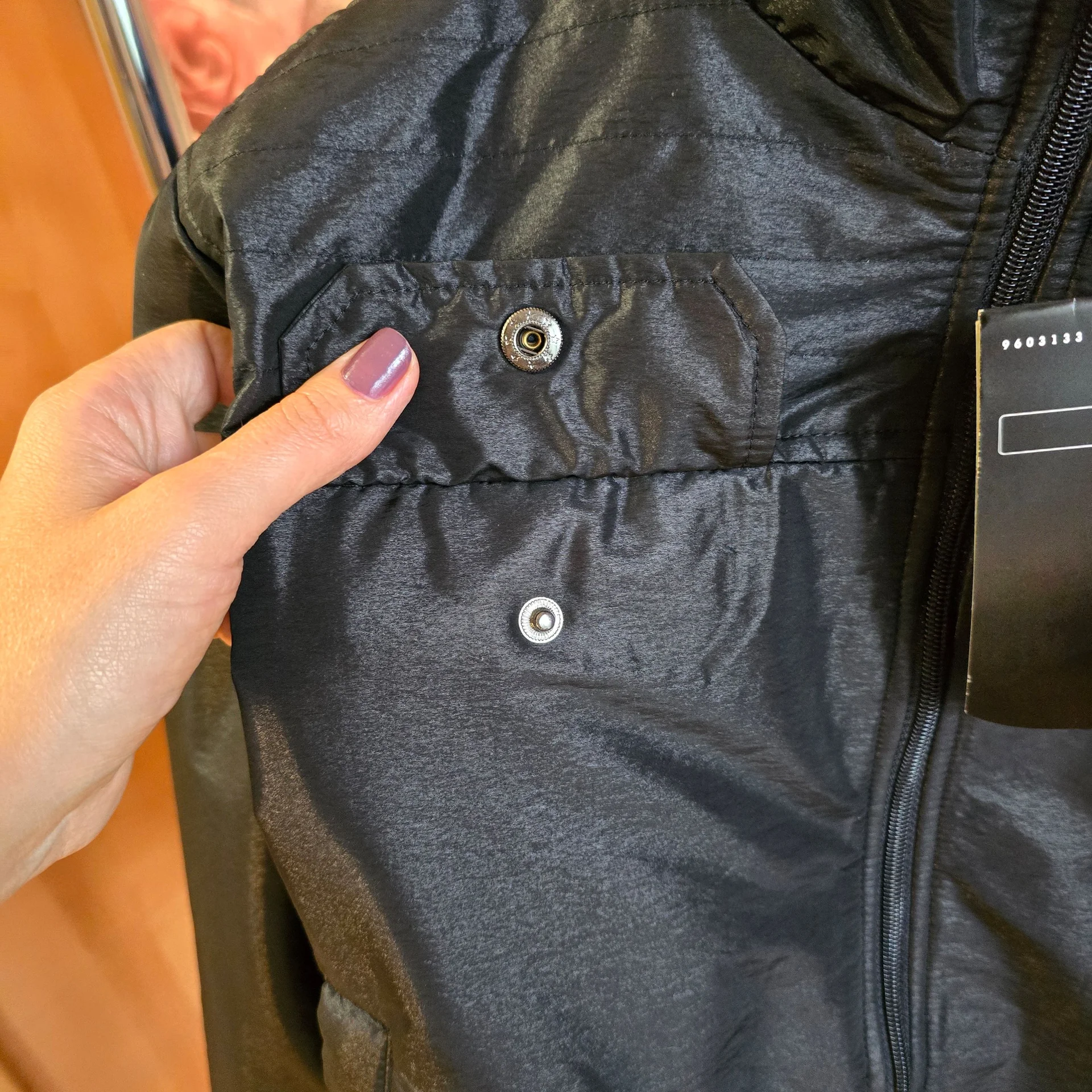 Женская укороченная куртка Adidas L(44) - миниатюра 6