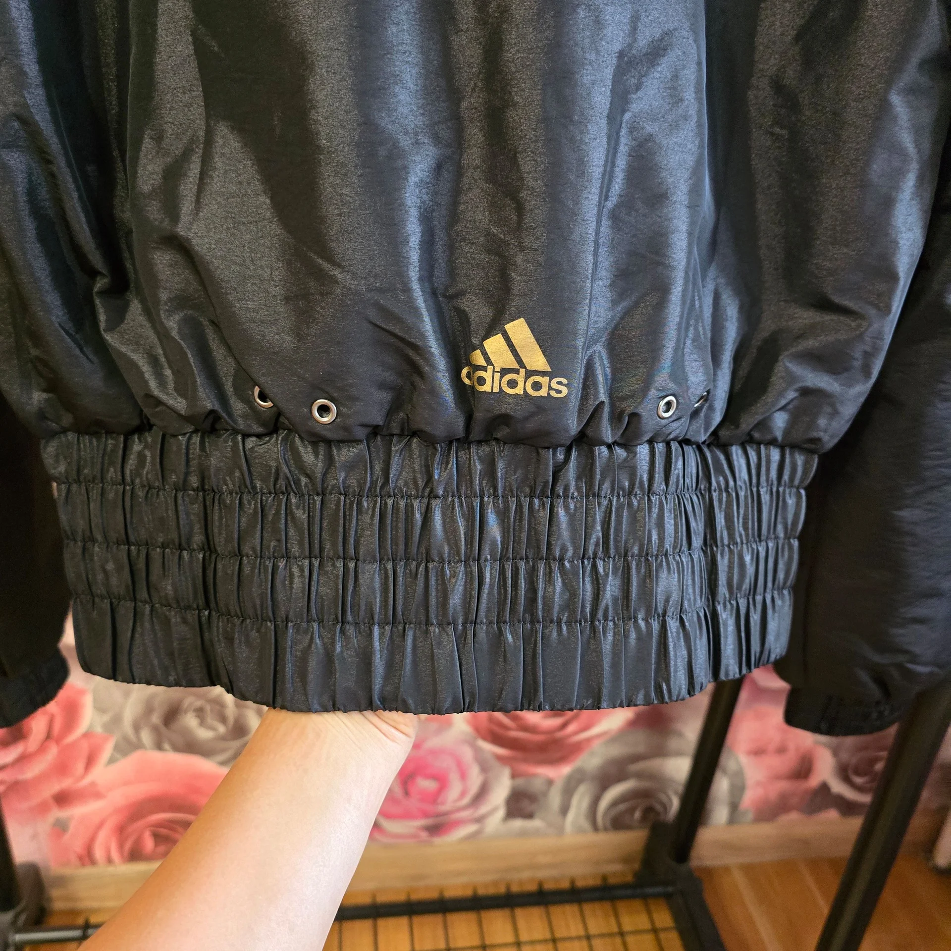 Женская укороченная куртка Adidas L(44) - миниатюра 14