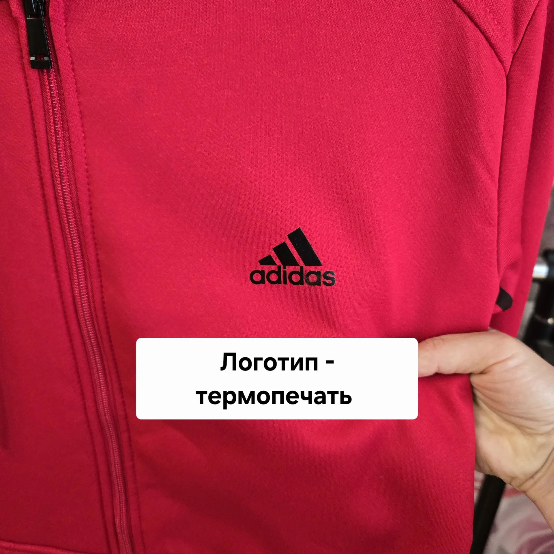 Мужская утеплённая толстовка Adidas - миниатюра 3