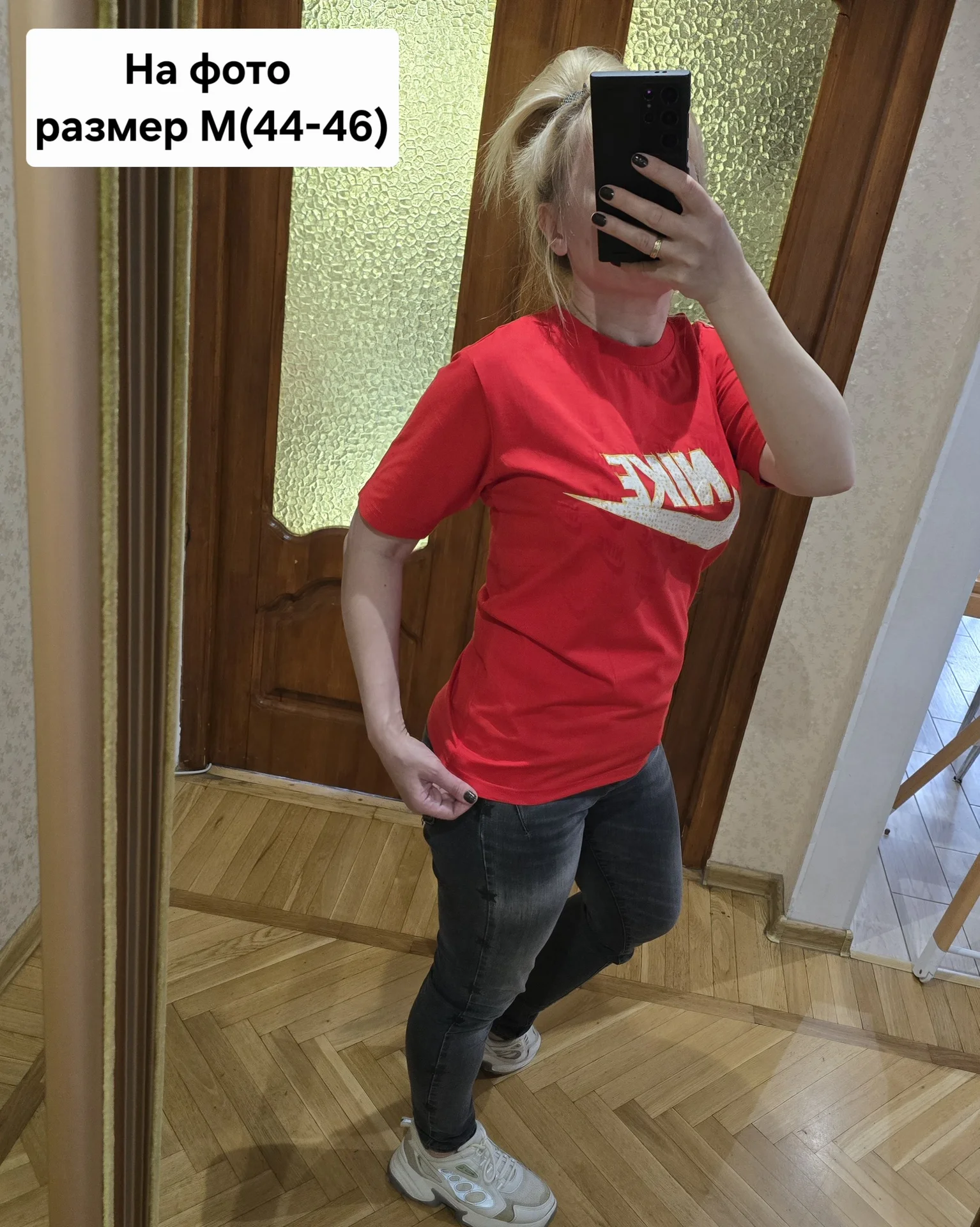 Женская футболка Nike р.М(44-46) - миниатюра 3