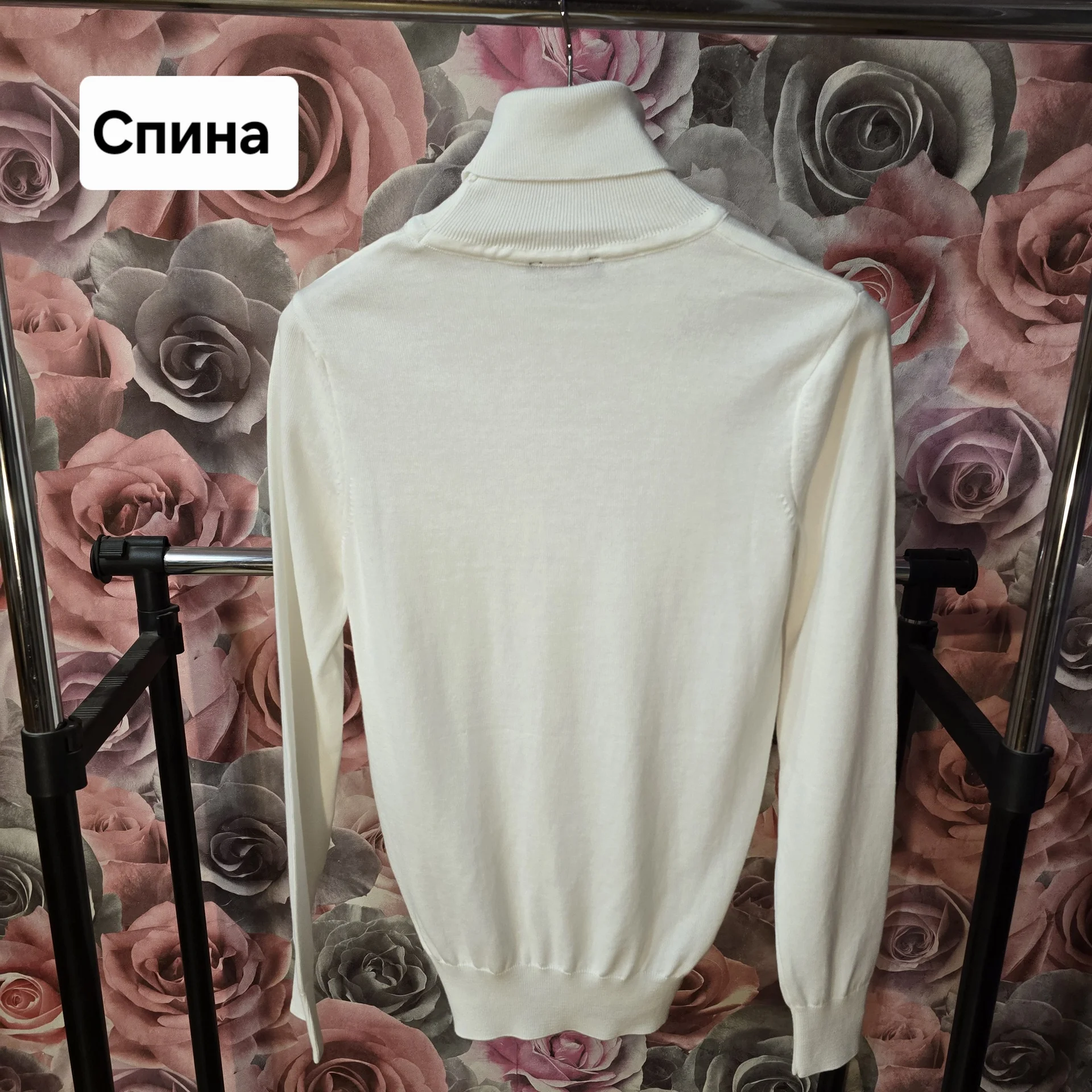 Мужская белая водолазка Турция - миниатюра 6