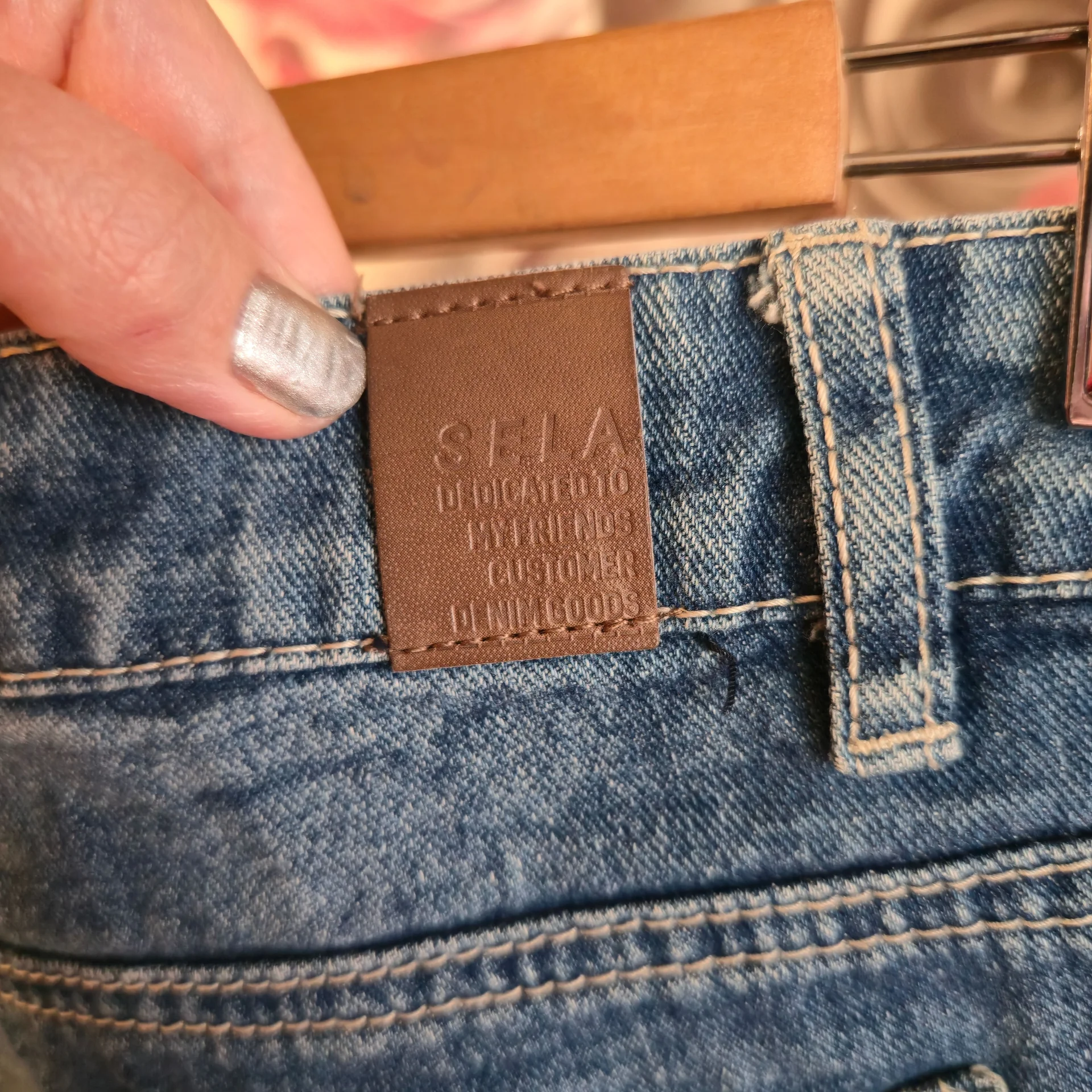 Женские джинсовые шорты Sela denim р.26(40-42) - миниатюра 7