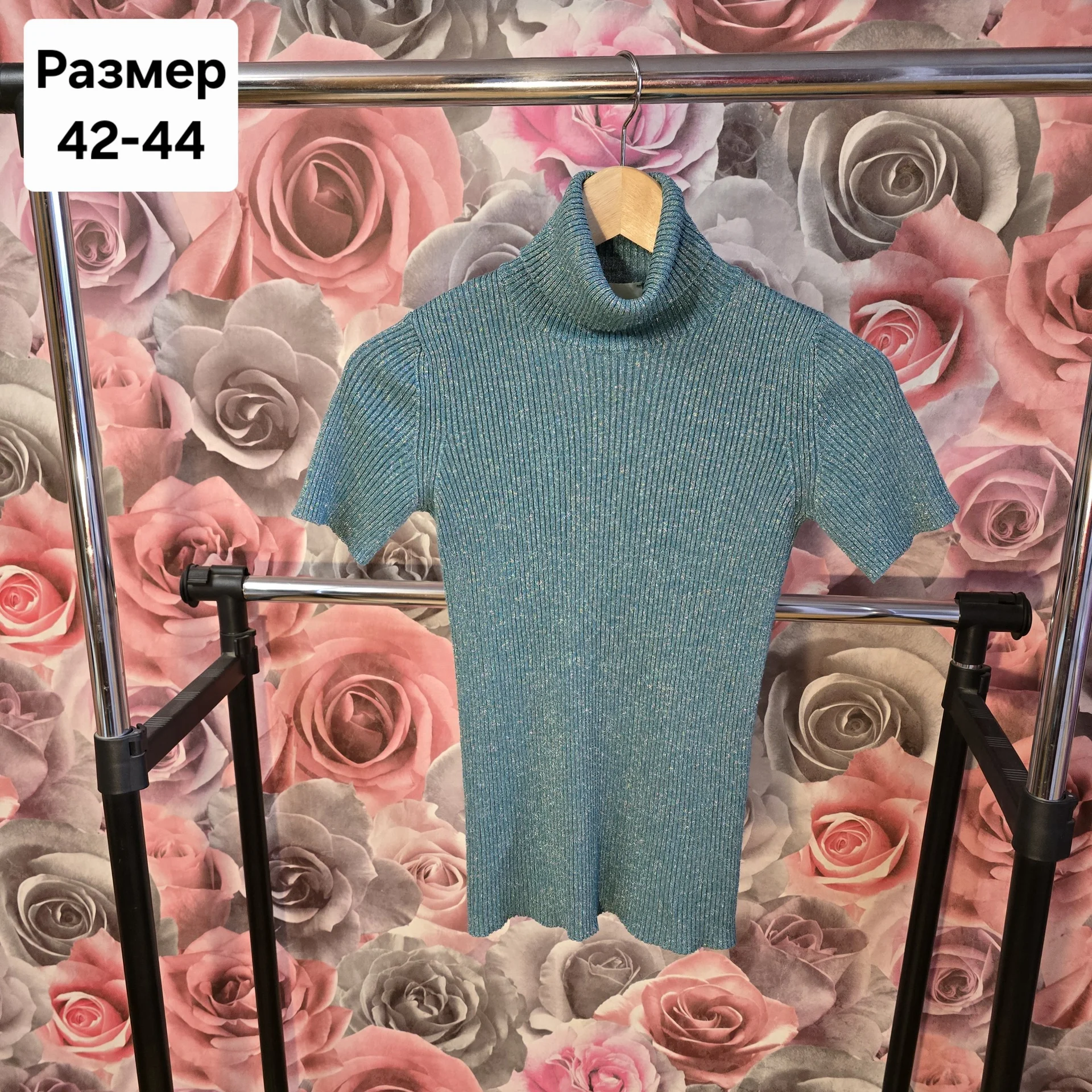 Женская водолазка с кор.рукавом р.42-44 - изображение 1