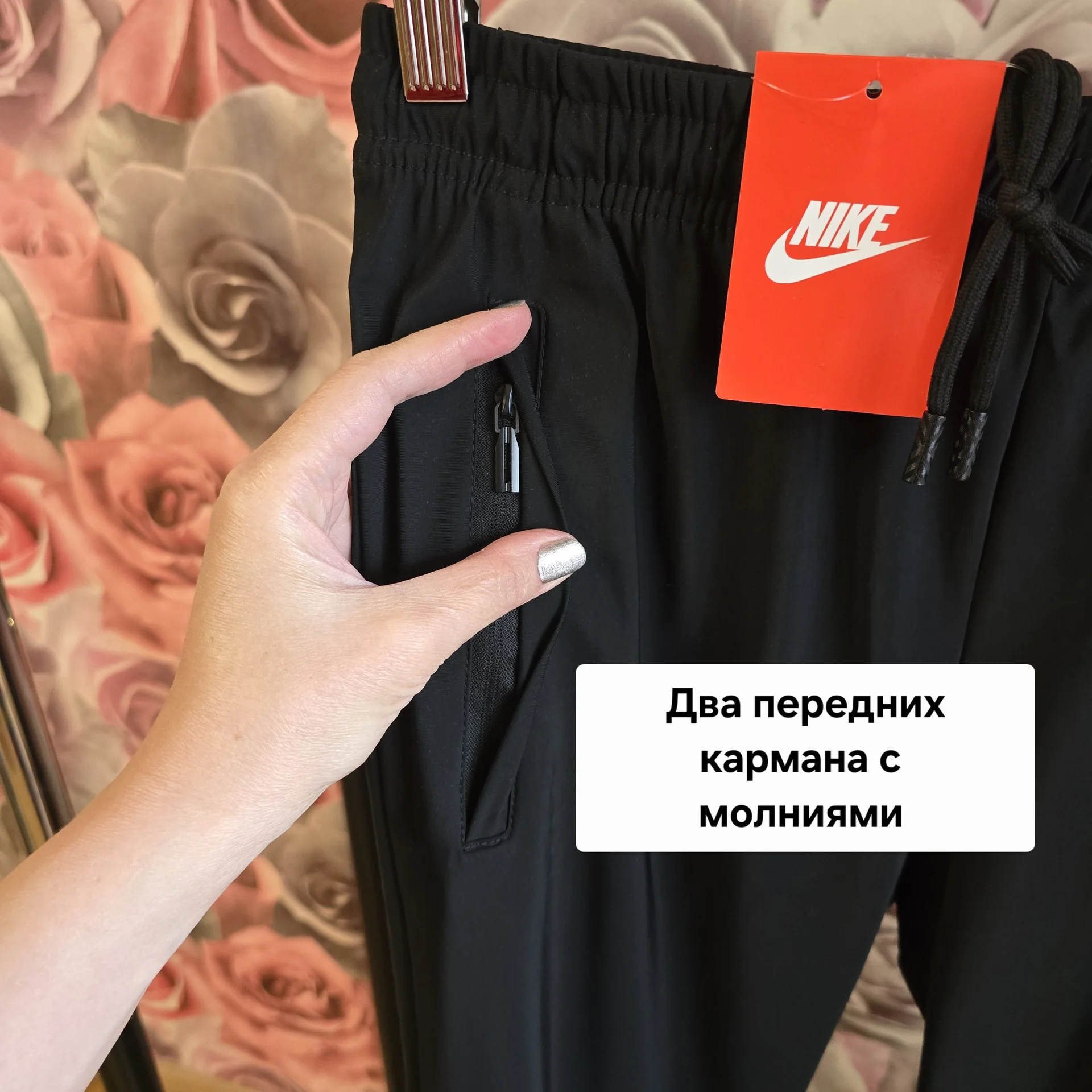 Женские летние спортивные штаны Nike - миниатюра 6