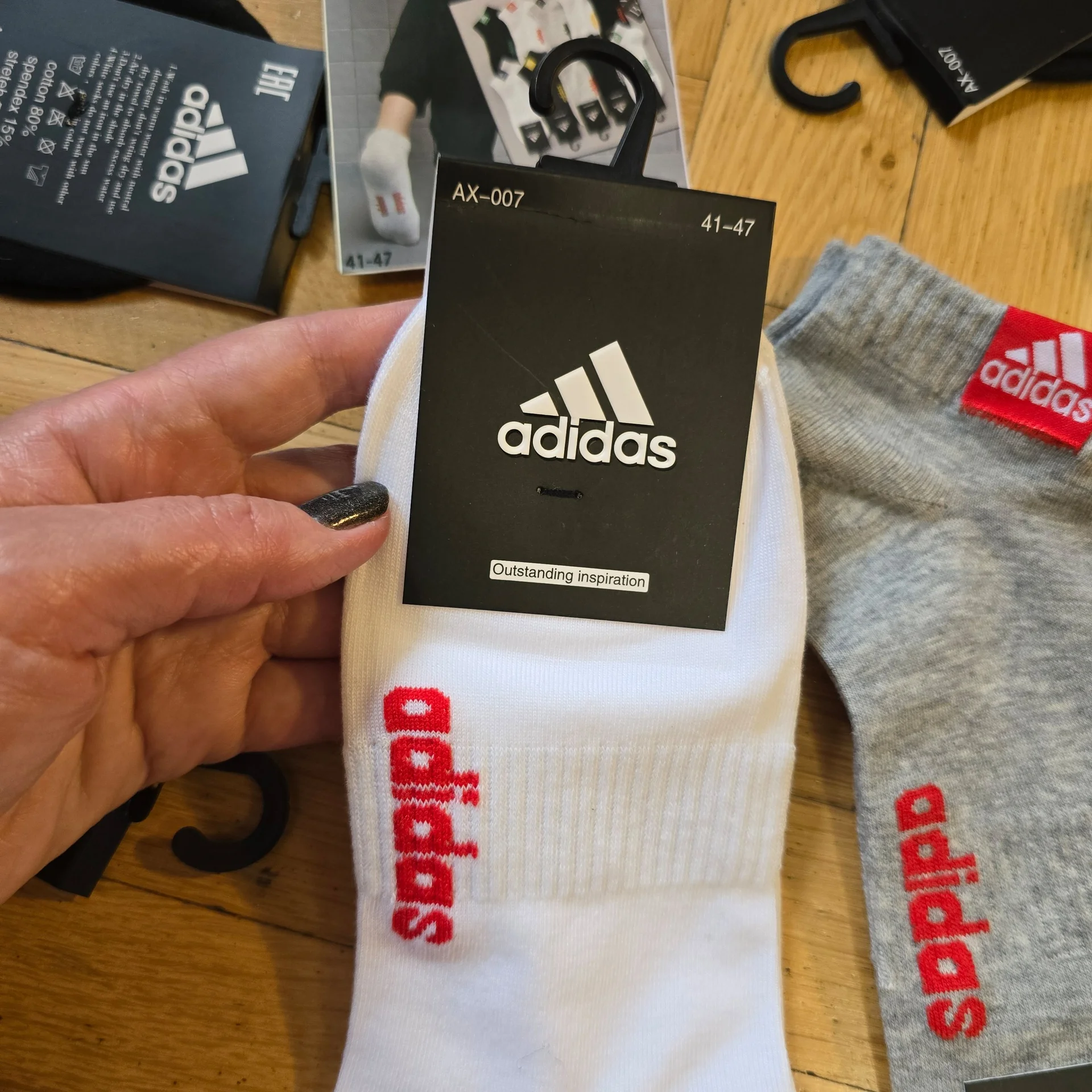 Мужские спортивные носки Adidas - миниатюра 2