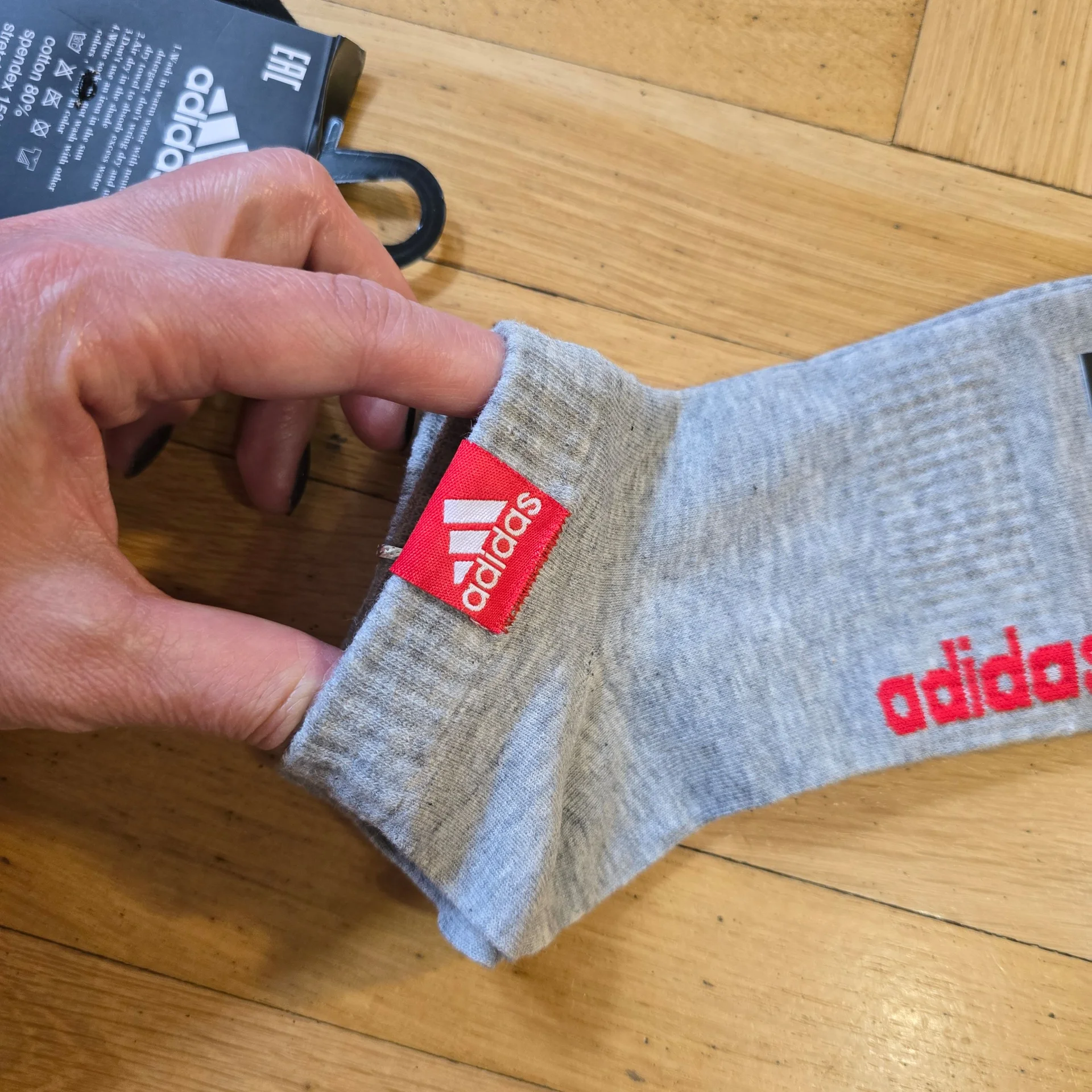 Мужские спортивные носки Adidas - миниатюра 4