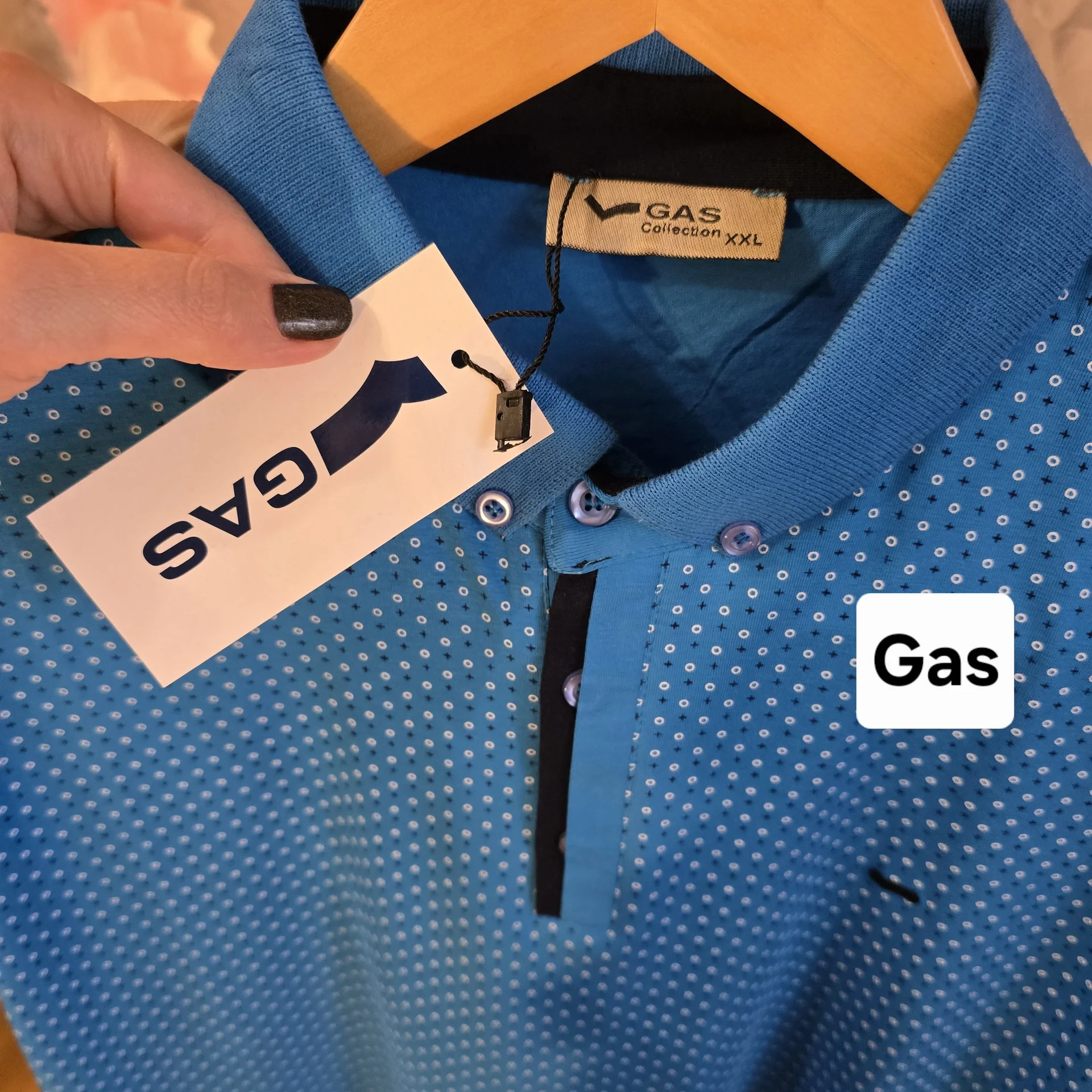 Мужская футболка поло Gas - миниатюра 2