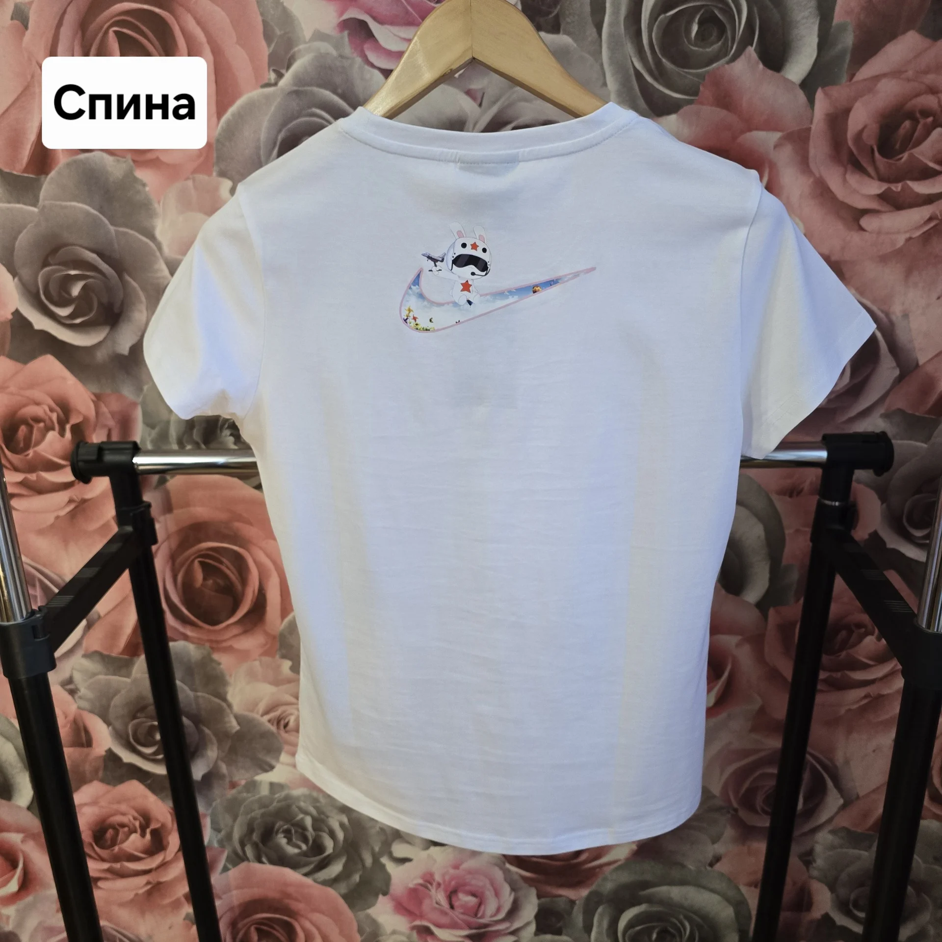 Женская футболка Nike (хлопок) - миниатюра 6